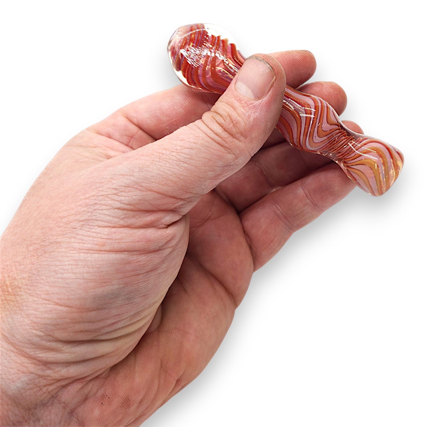 3.5" Glass Hand Pipe Chillum