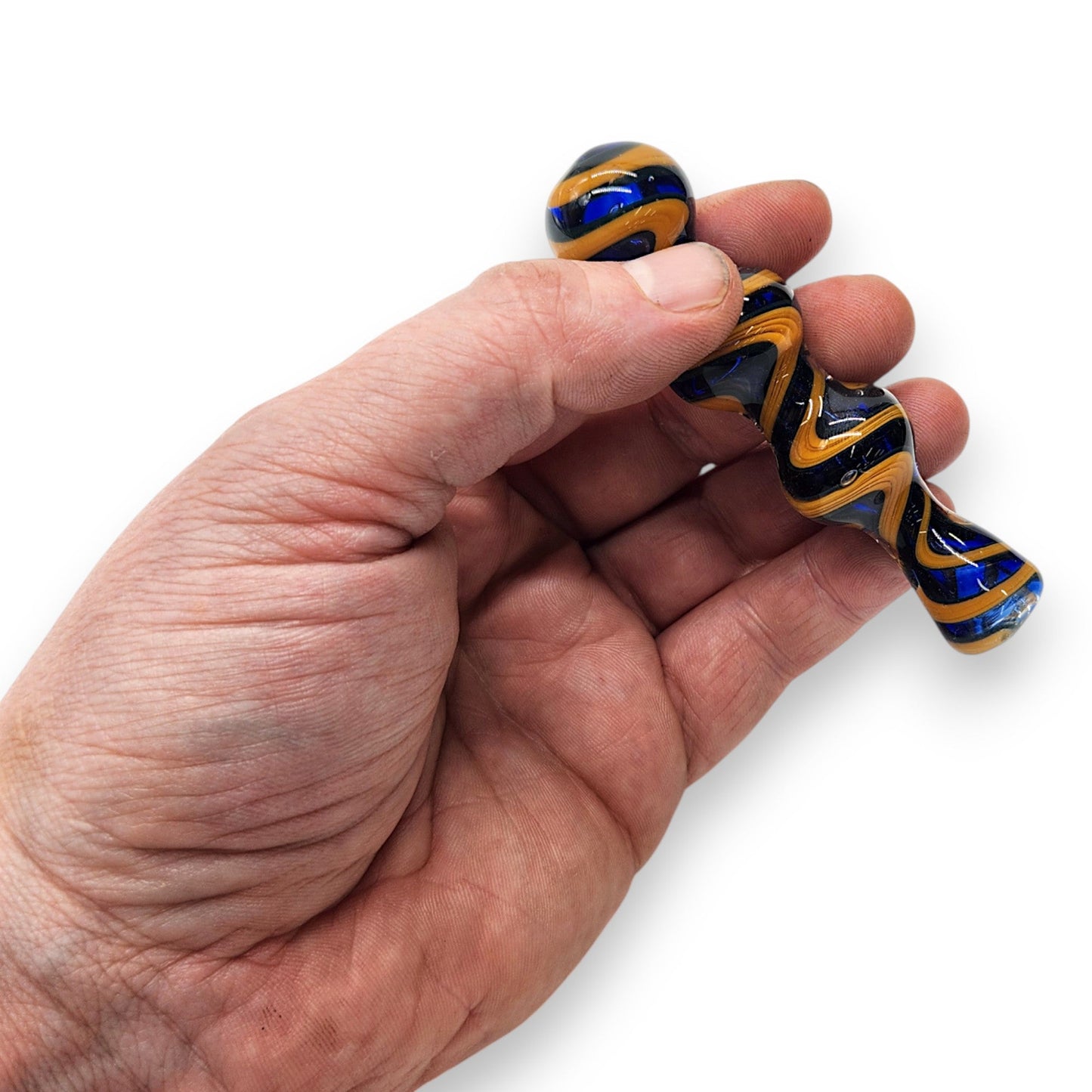 3.5" Glass Hand Pipe Chillum
