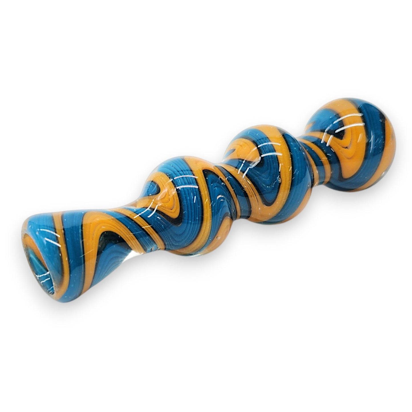 3.5" Glass Hand Pipe Chillum