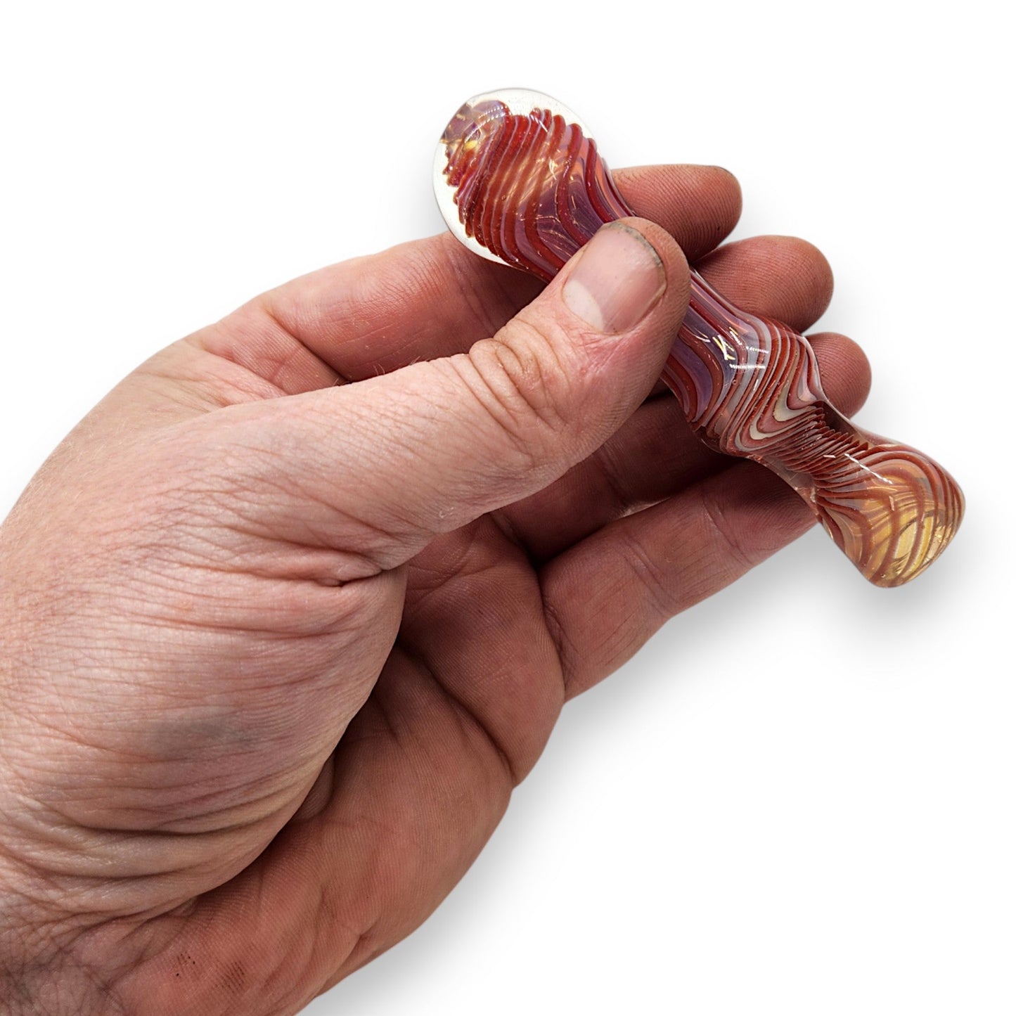 3.5" Glass Hand Pipe Chillum