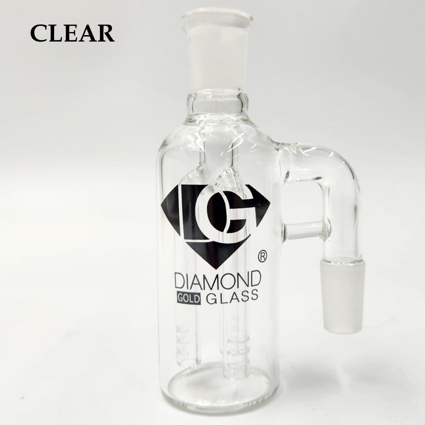 4 - 1/2" Diamond Ash Catcher Tree Perc 14mm 90 Deg