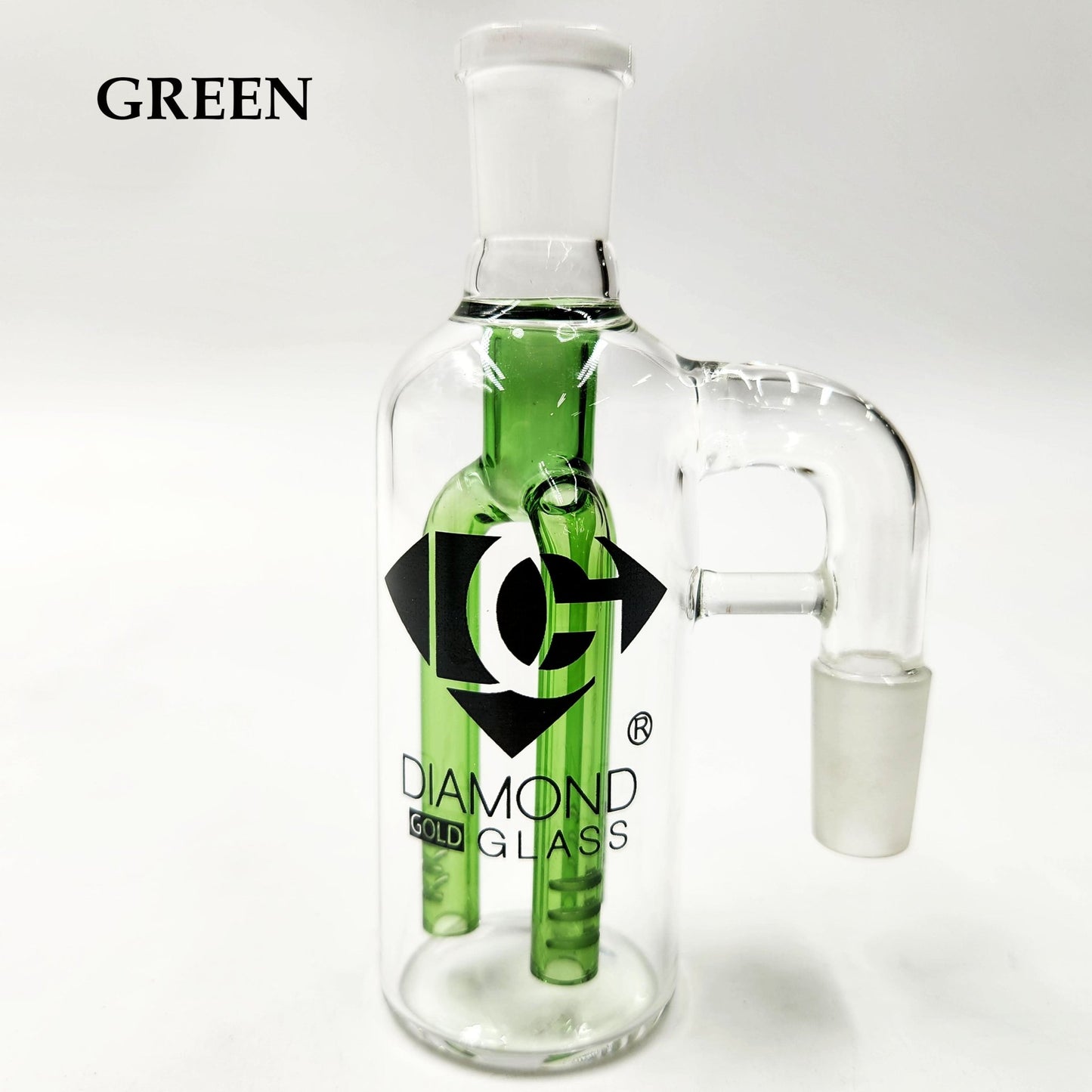 4 - 1/2" Diamond Ash Catcher Tree Perc 14mm 90 Deg