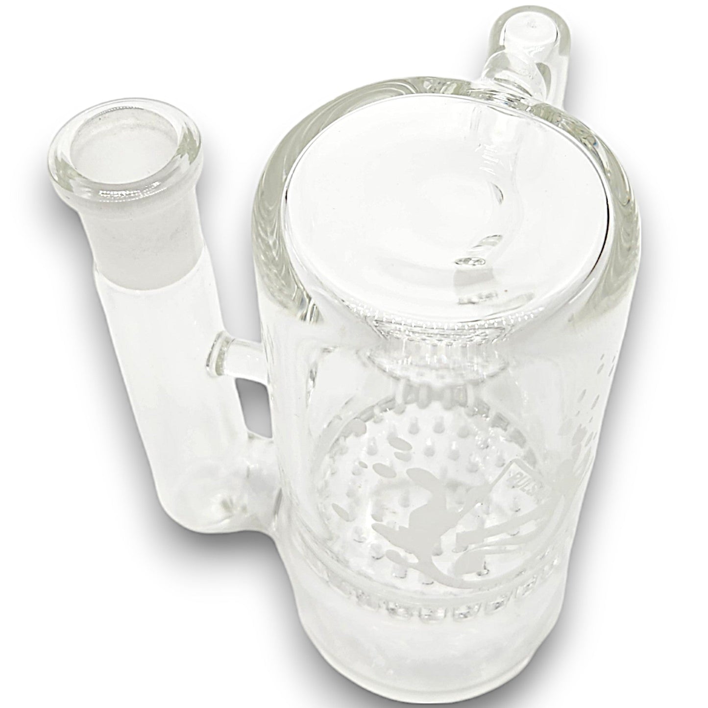 4 - 1/2" Pulsar 14mm 90 deg Honeycomb Percolator Ash Catcher