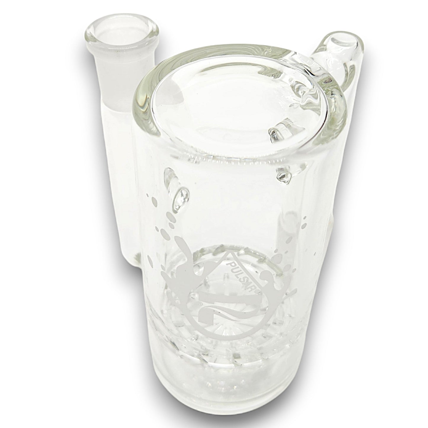 4 - 1/2" Pulsar 14mm 90 deg Turbine Percolator Ash Catcher