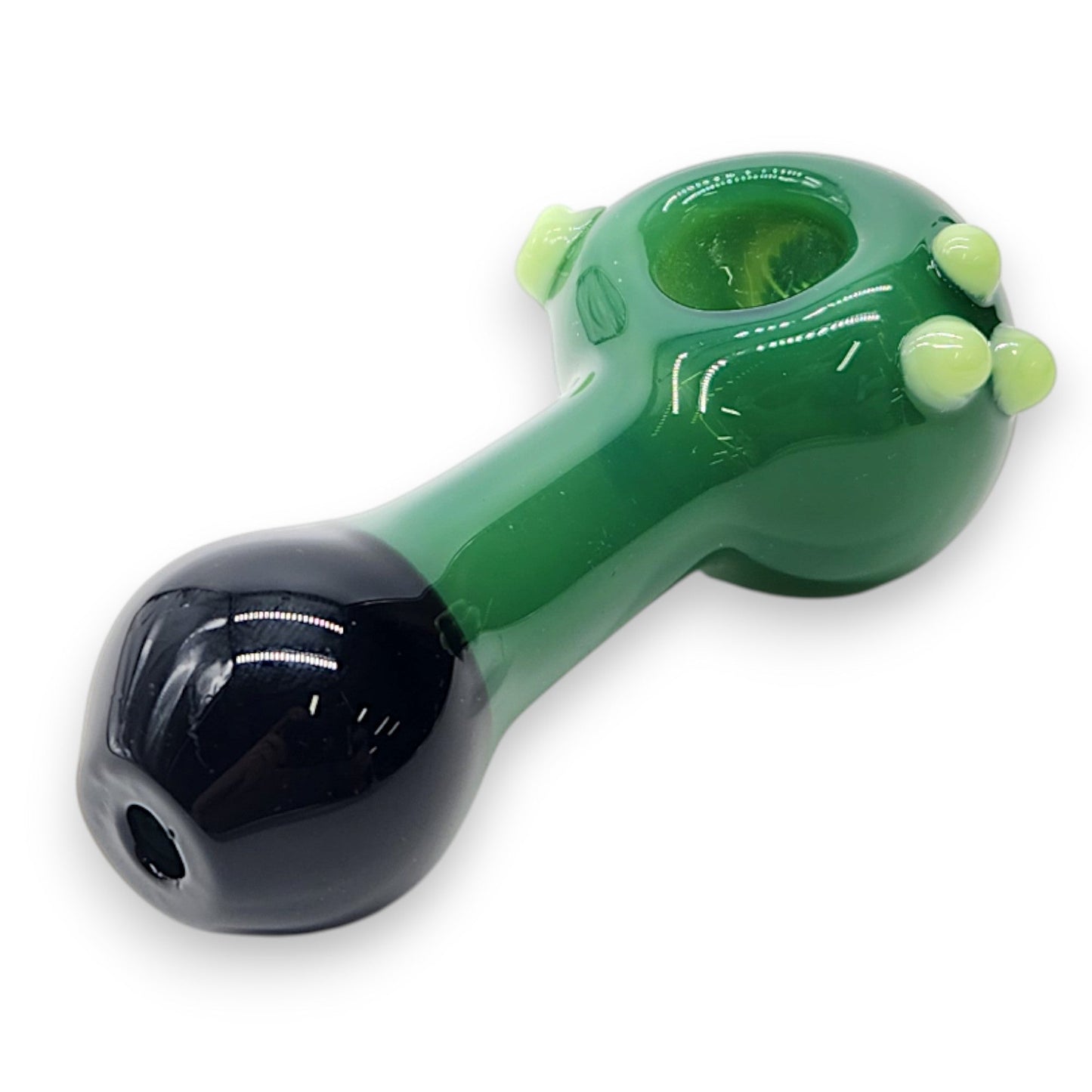 4" Glass Spoon Hand Bowl