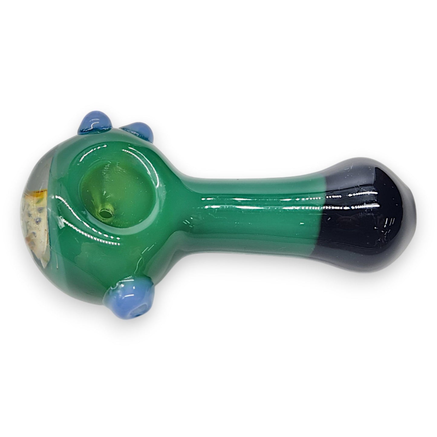 4" Glass Spoon Hand Bowl