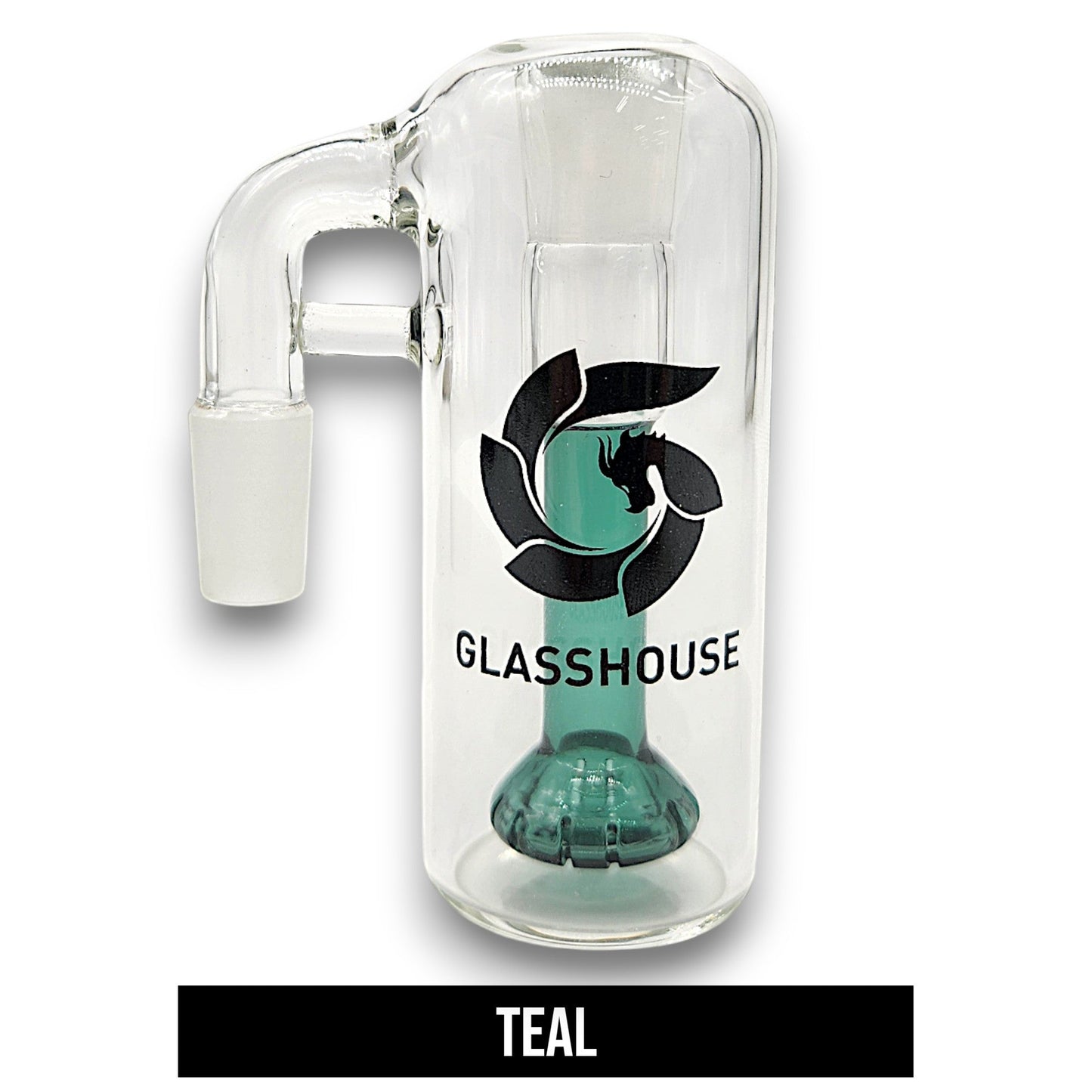 4" Glasshouse 14mm 90 Deg Ash Catcher