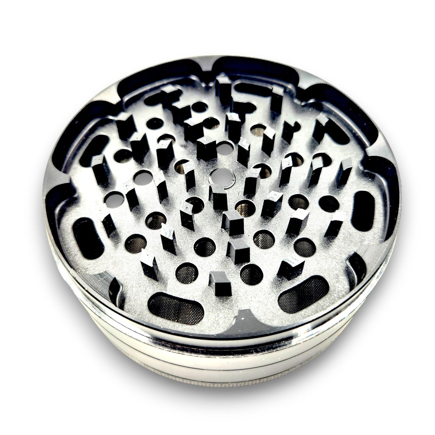 4" Large Green Monkey Capuchin Aluminum 4 Piece Grinder