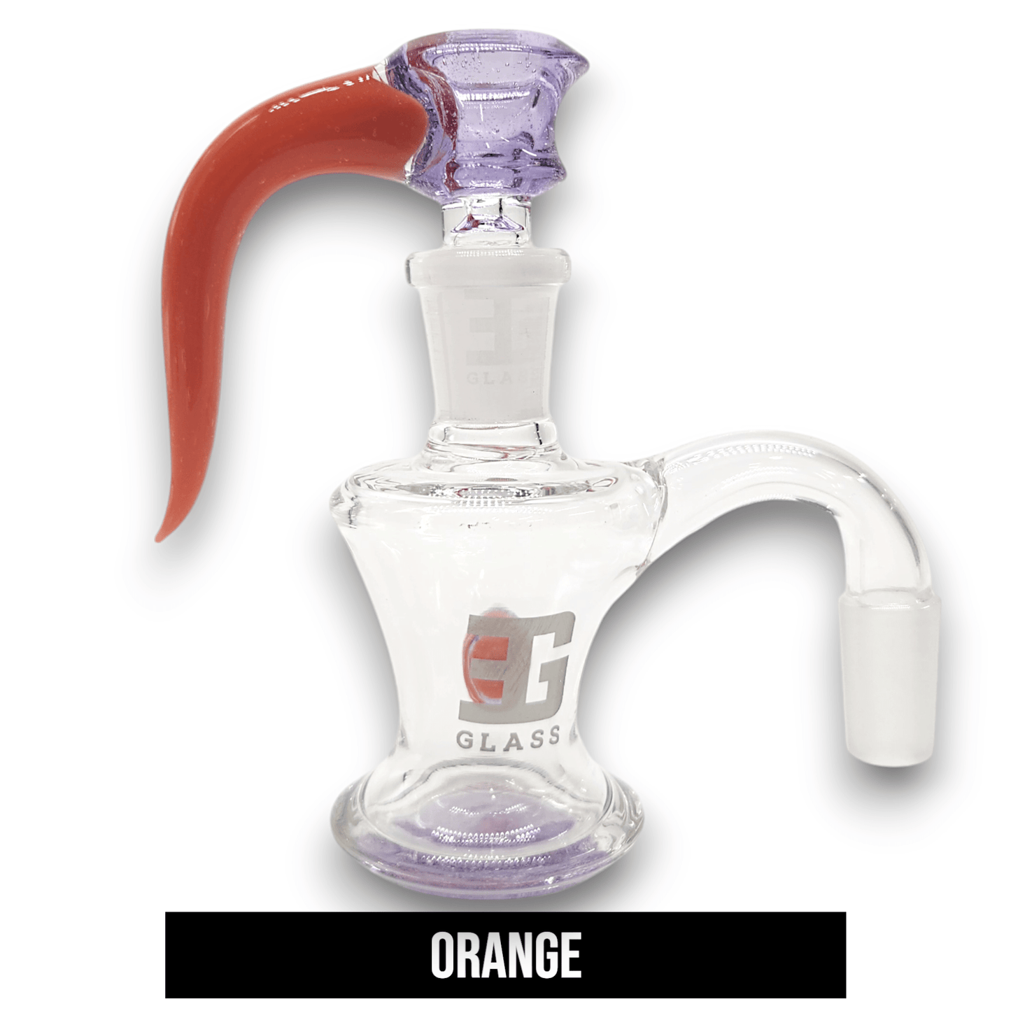 4.5" EG Glass Premium Horn Open Tank Ash Catcher