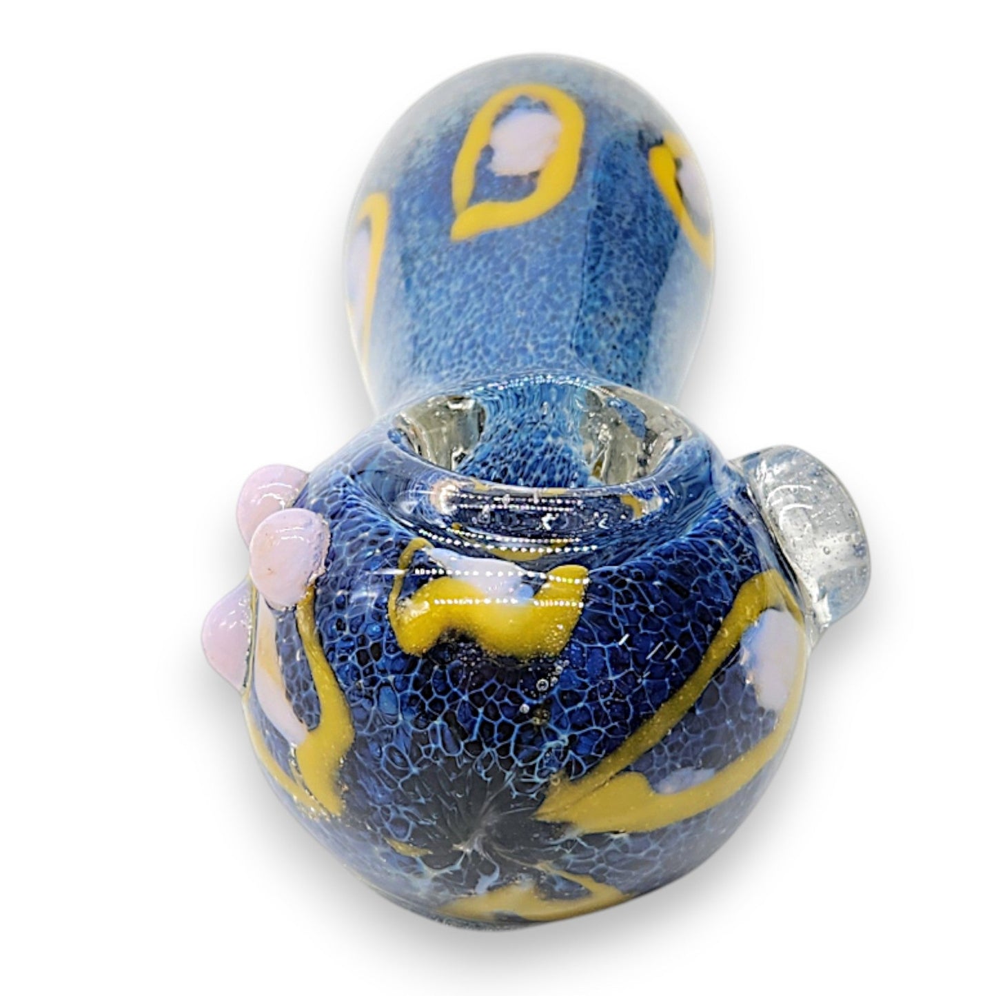 4.5" Glass Spoon Hand Bowl