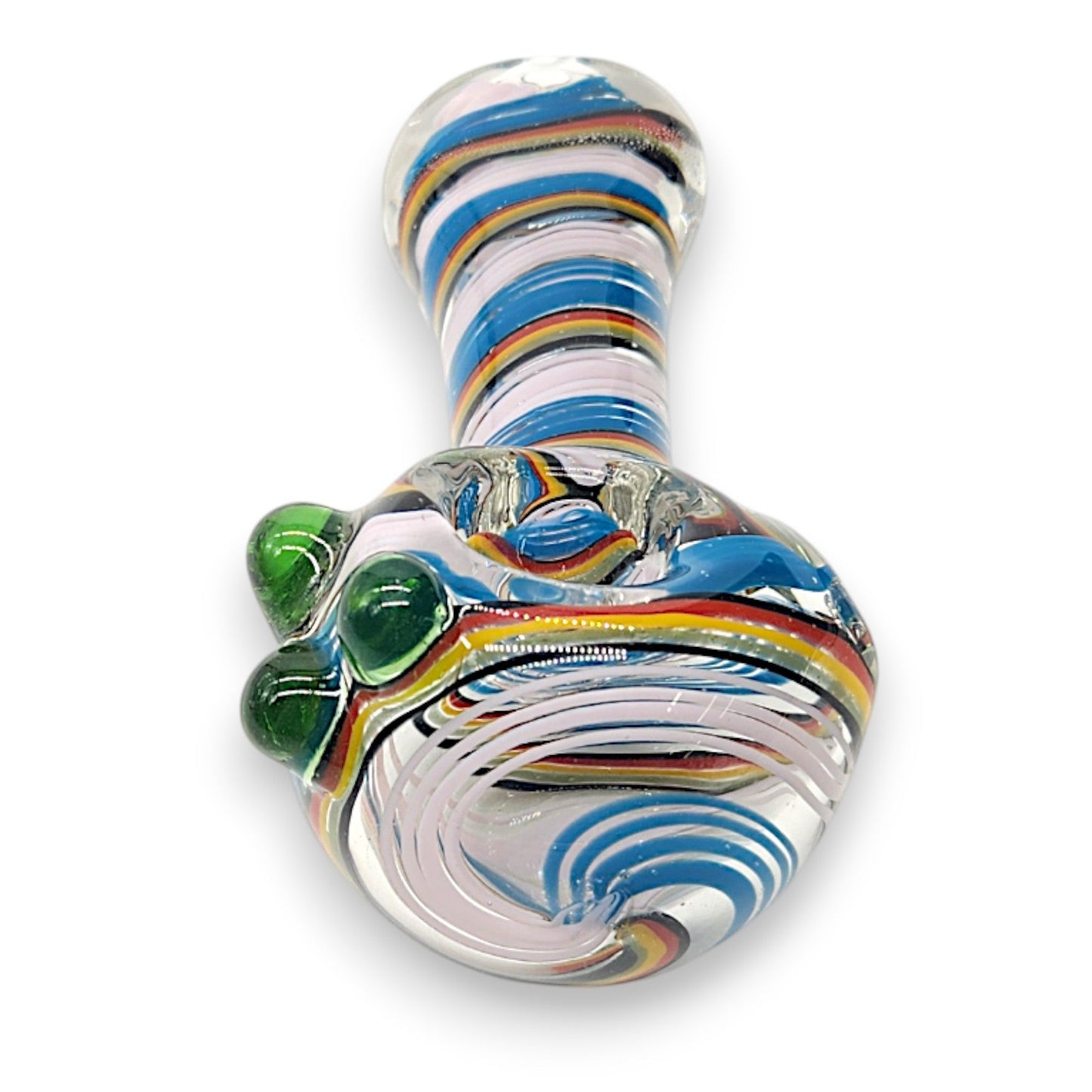 4.5" Glass Spoon Hand Bowl