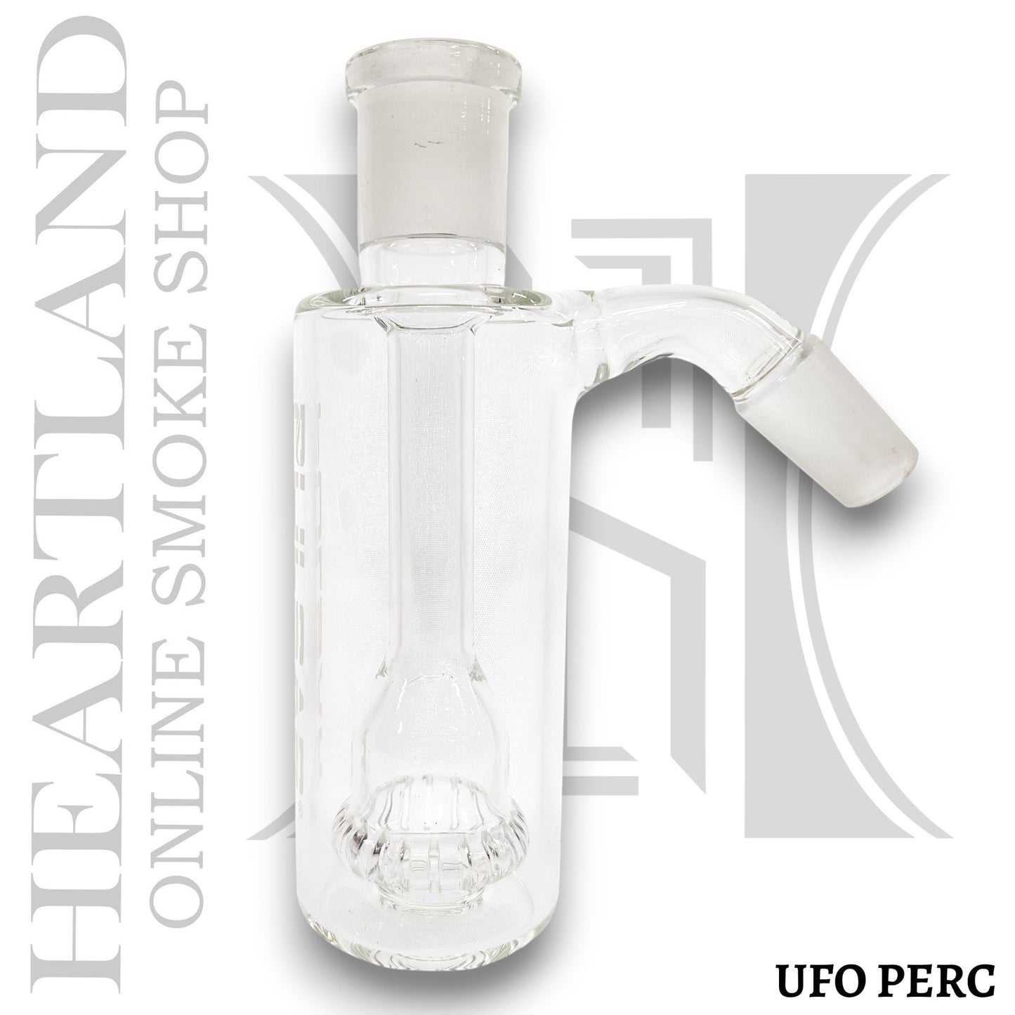 4.5" Pulsar Percolator Ash Catcher 14mm 45 deg