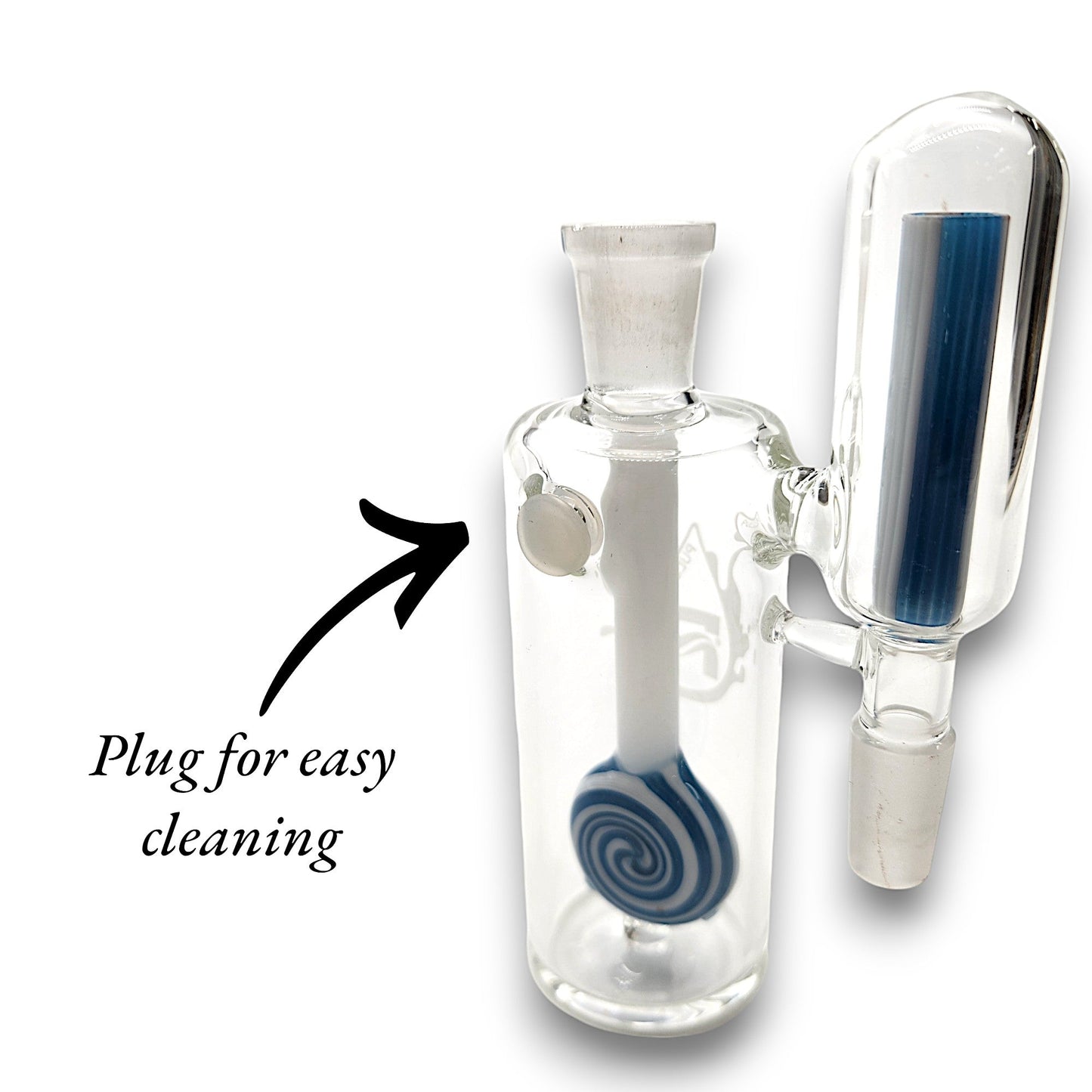 5 - 1/2" Pulsar Candy Lolli "No Ash" 90 deg 14mm Ash Catcher