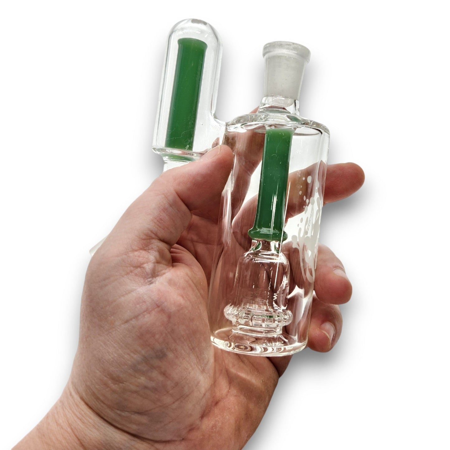 5 - 1/2" Pulsar UFO Perc "No Ash" 45 deg 14mm Ash Catcher
