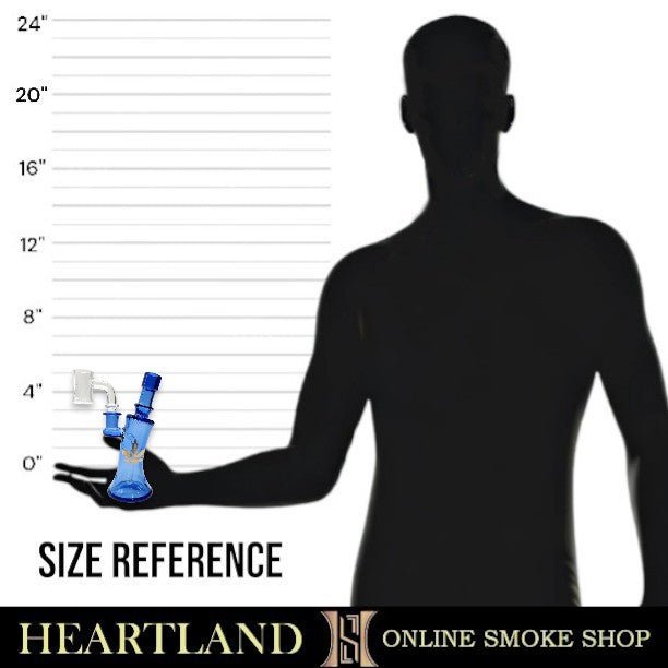 5" Aleaf The Crux 10mm Mini Rig Bong