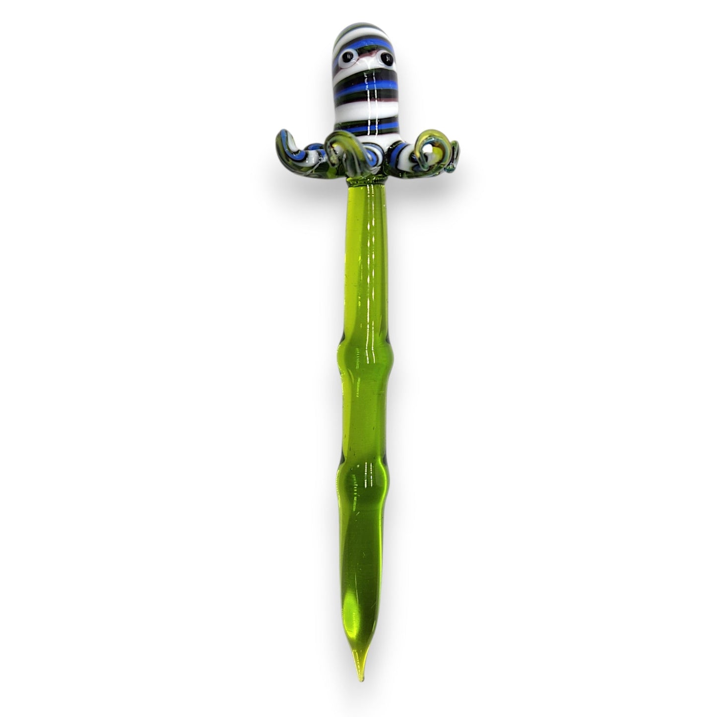 5" Glass Octopus Kraken Dab Tool