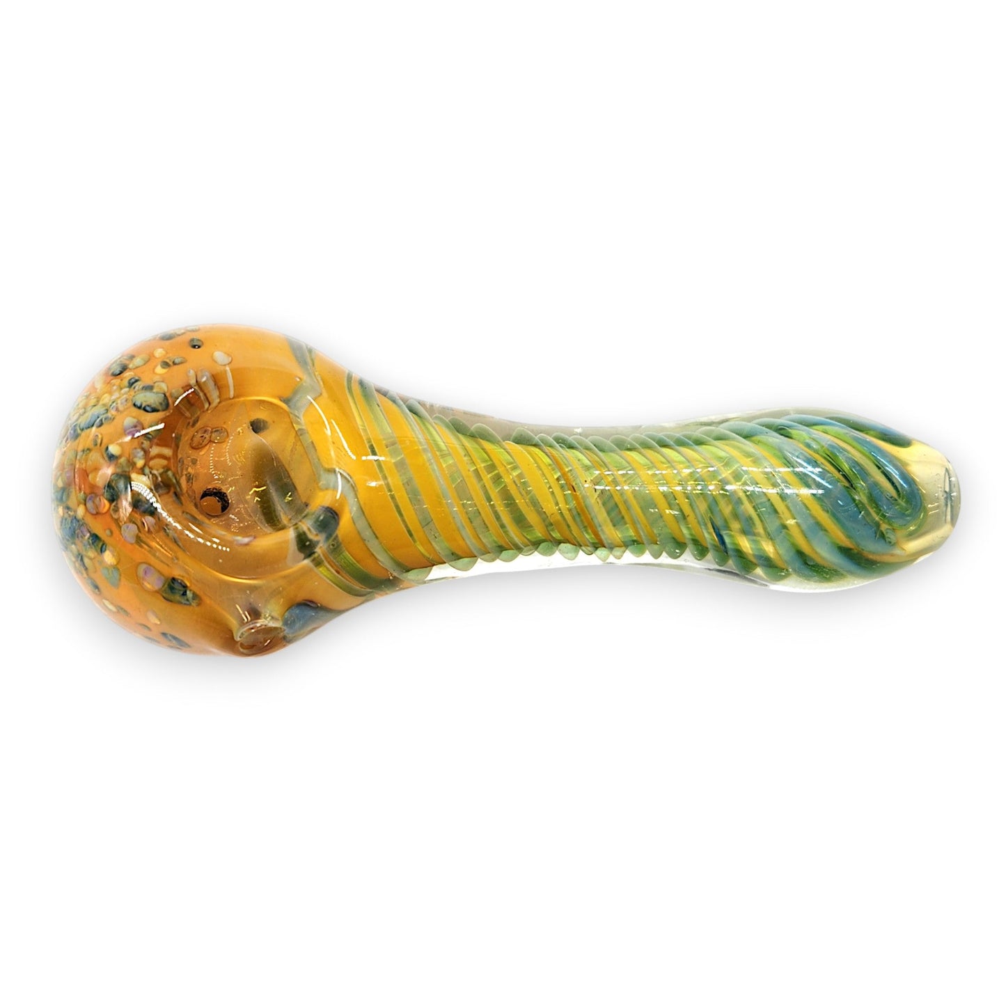 5" Glass Spoon Hand Bowl