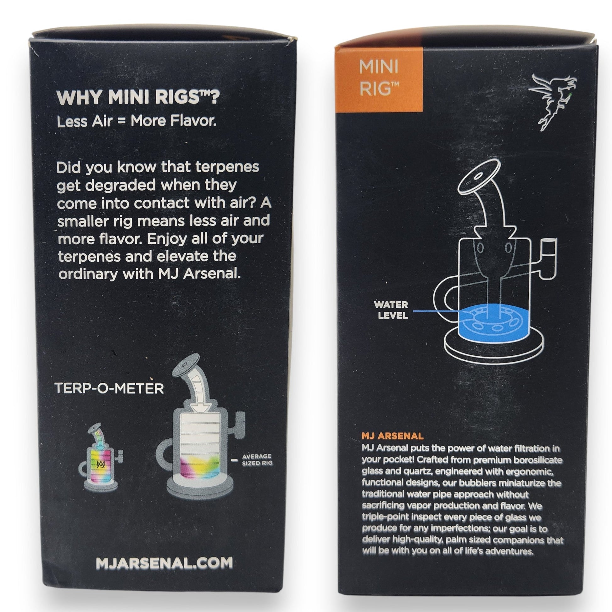 5" MJ Arsenal Ursa Mini Rig Bong