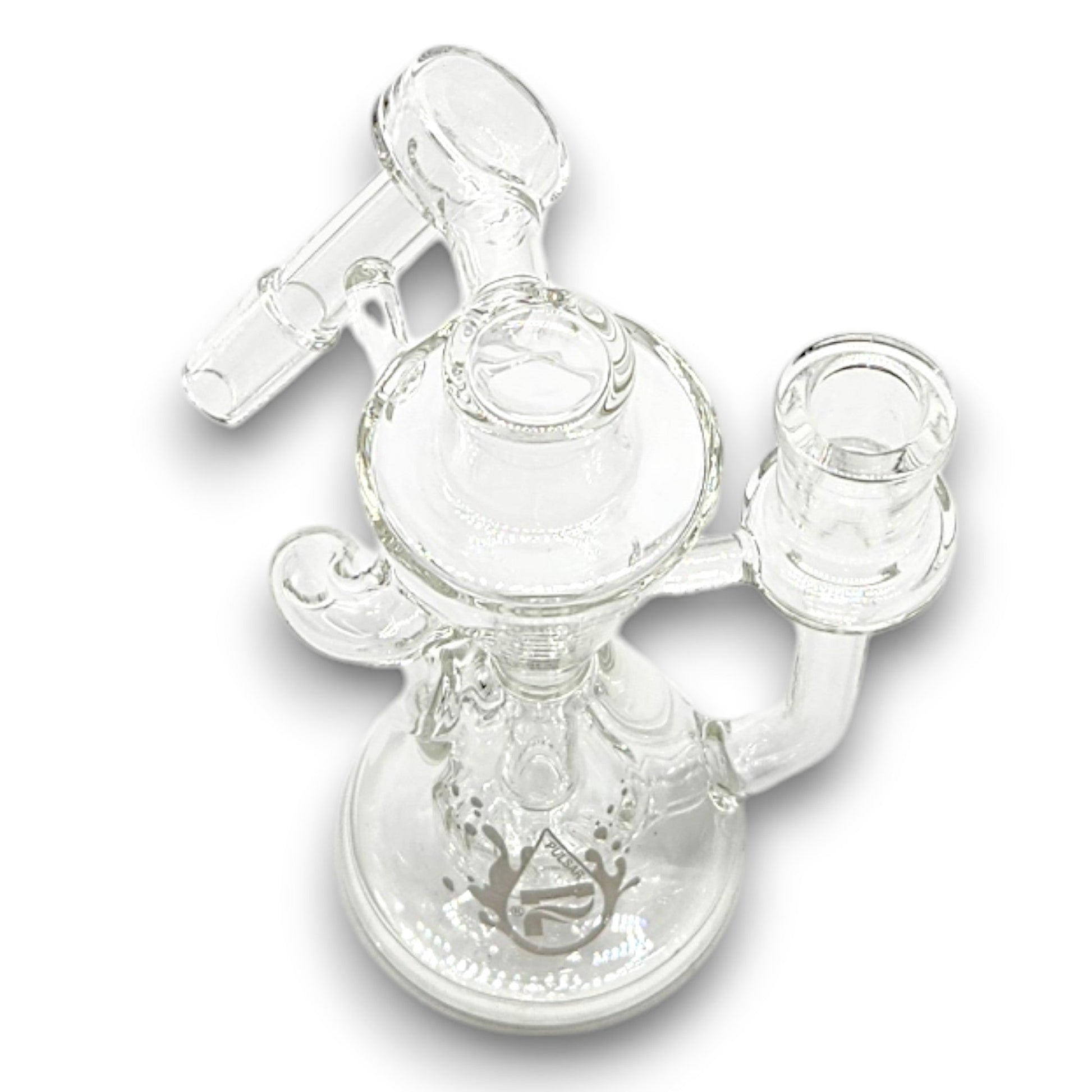 5" Pulsar 14mm 45 deg Barrel Perc Recycler Ash Catcher