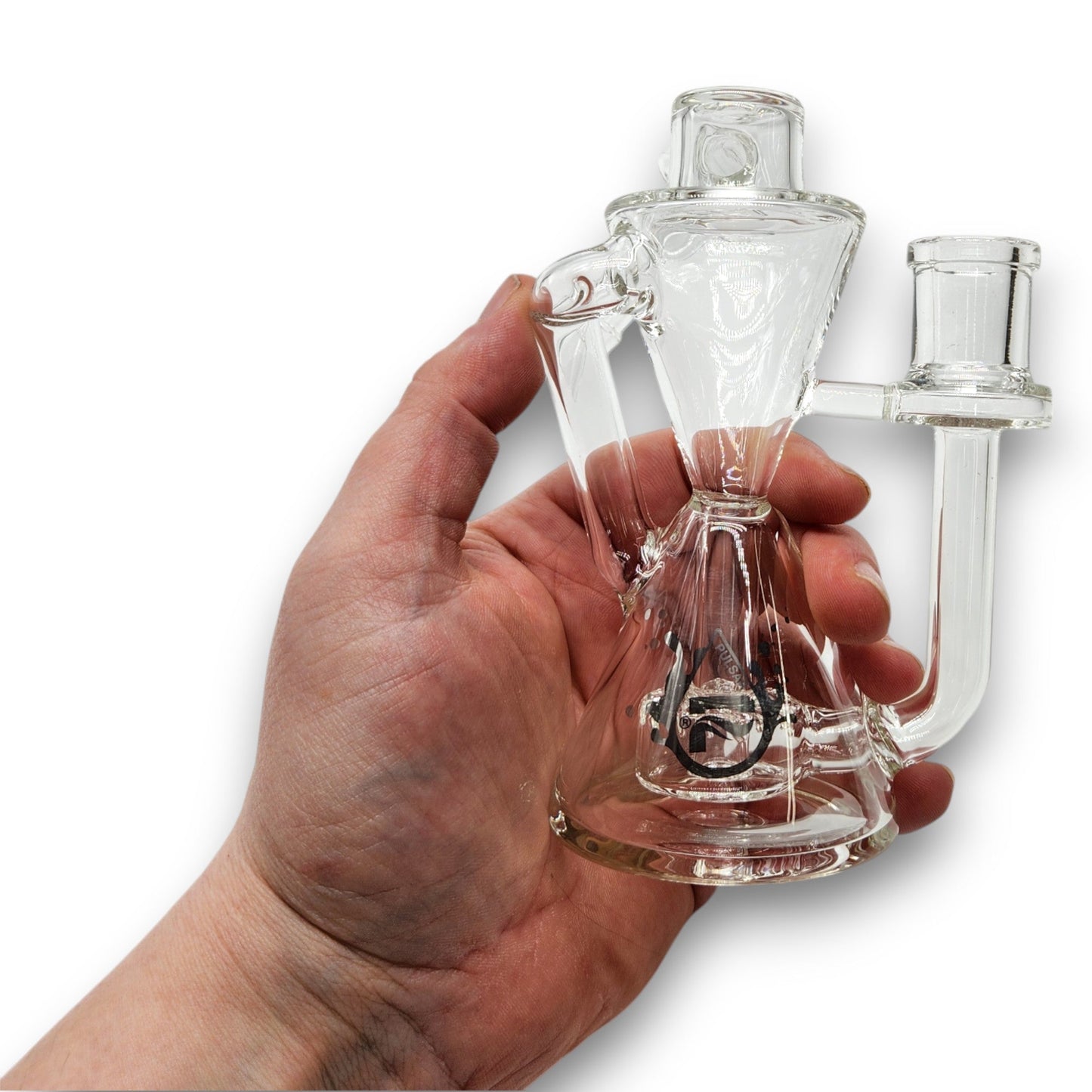 5" Pulsar 14mm 45 deg Barrel Perc Recycler Ash Catcher