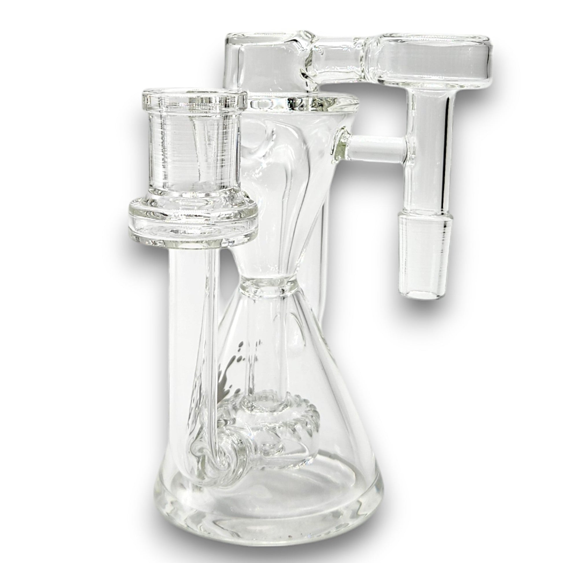 5" Pulsar 14mm 90 deg Barrel Perc Recycler Ash Catcher