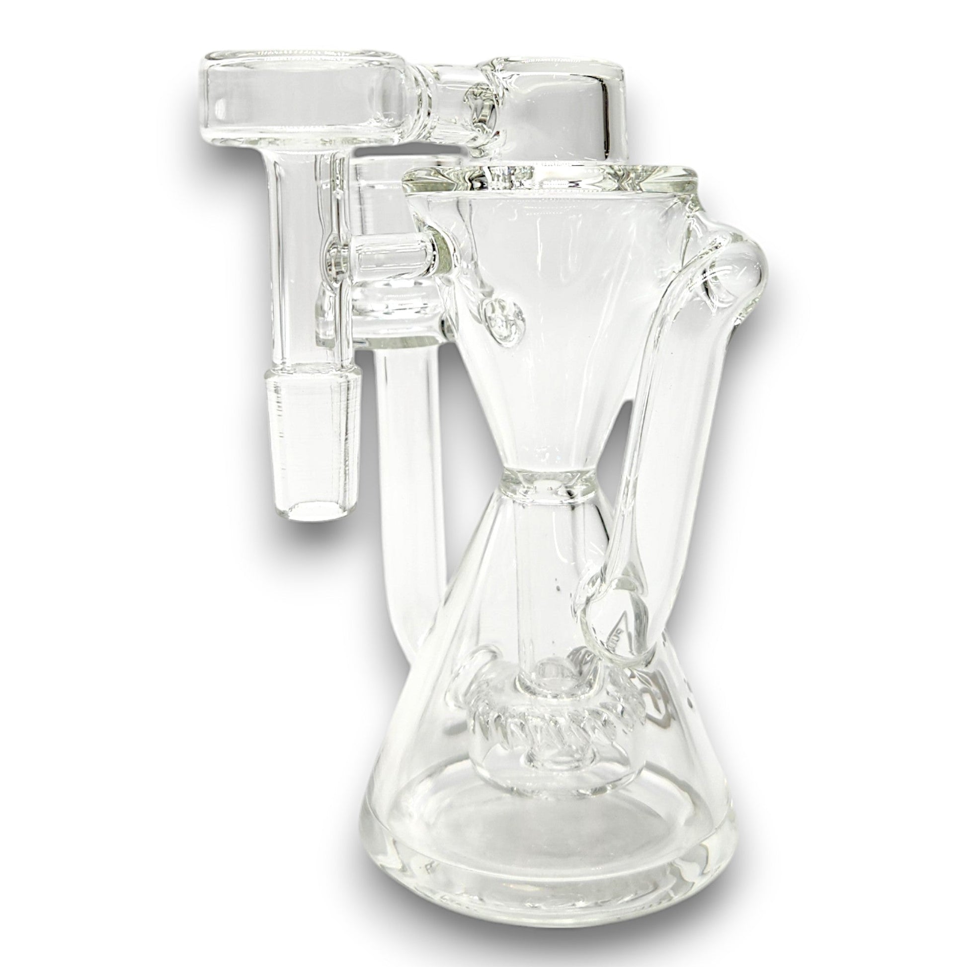 5" Pulsar 14mm 90 deg Barrel Perc Recycler Ash Catcher