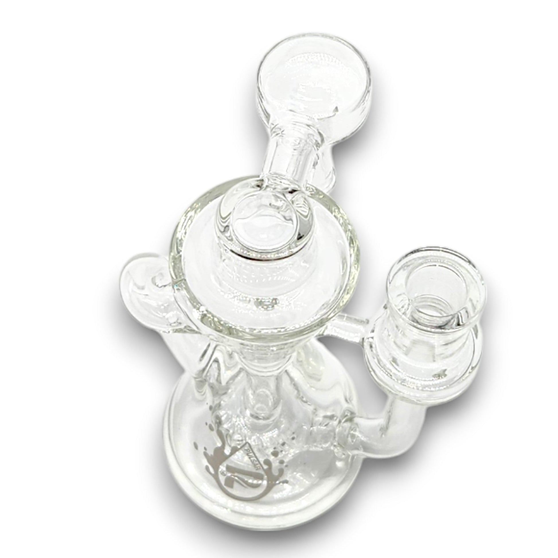 5" Pulsar 14mm 90 deg Barrel Perc Recycler Ash Catcher