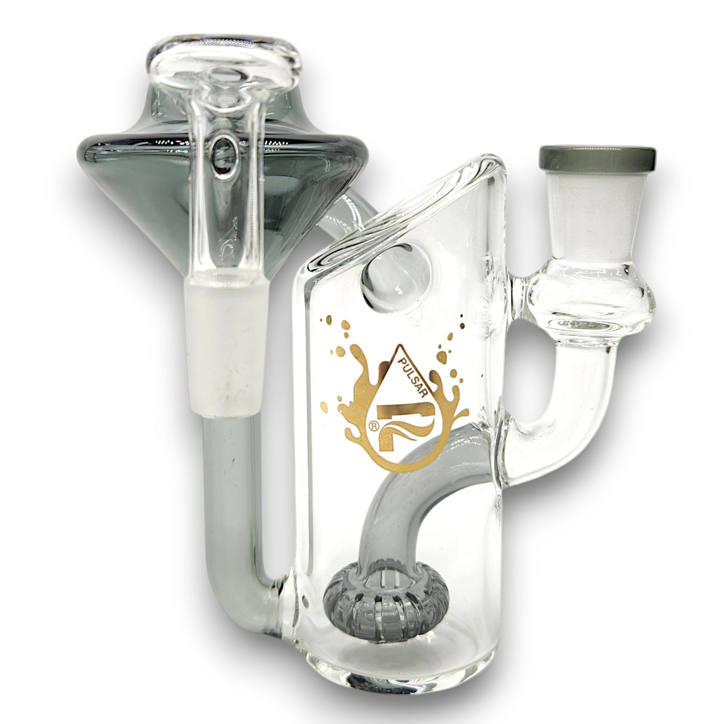 5" Pulsar Vortex Recycler Circ Perc 14mm 90 Deg Ash Catcher