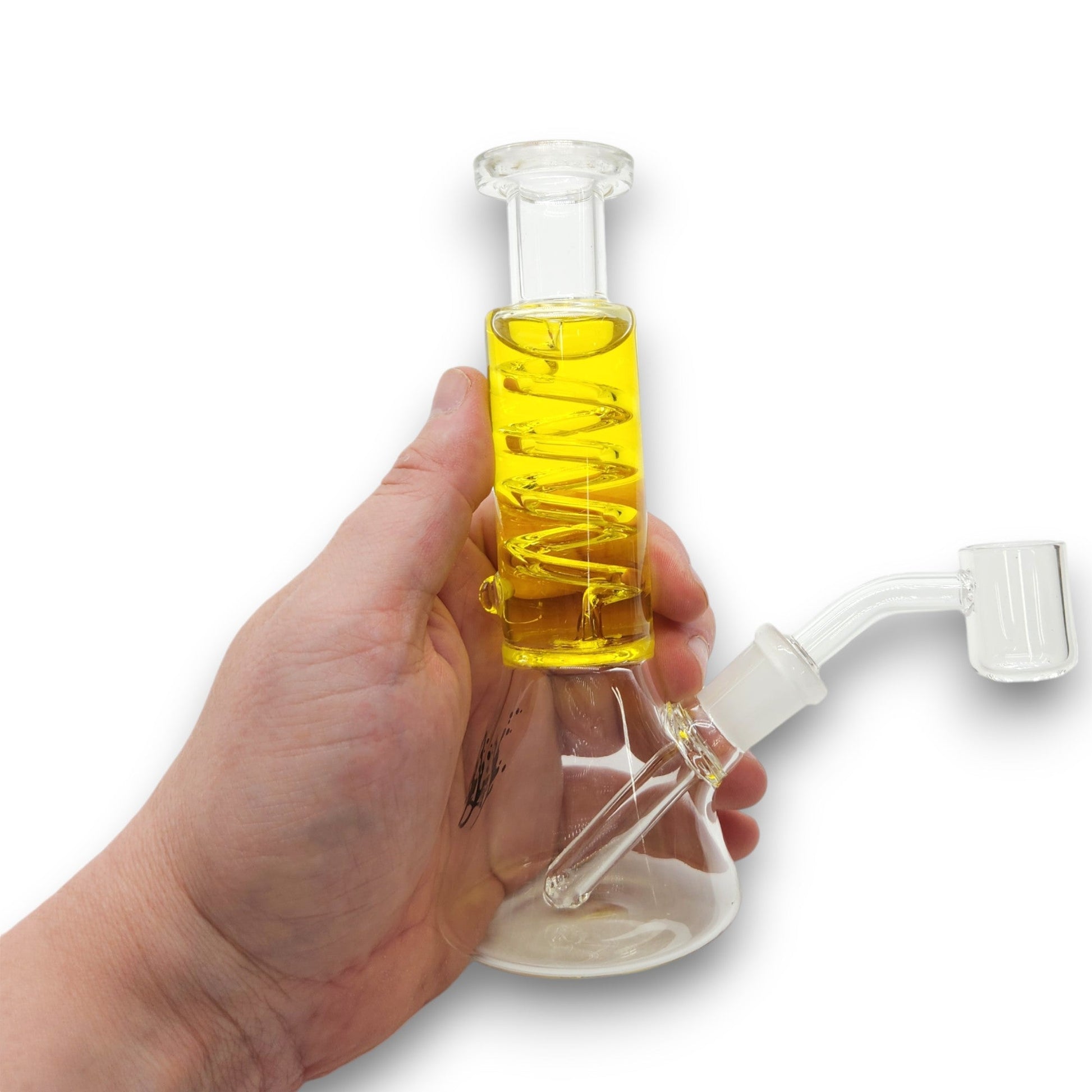 6 - 1/2" Pulsar Mini Glycerin Freezable Beaker Bong
