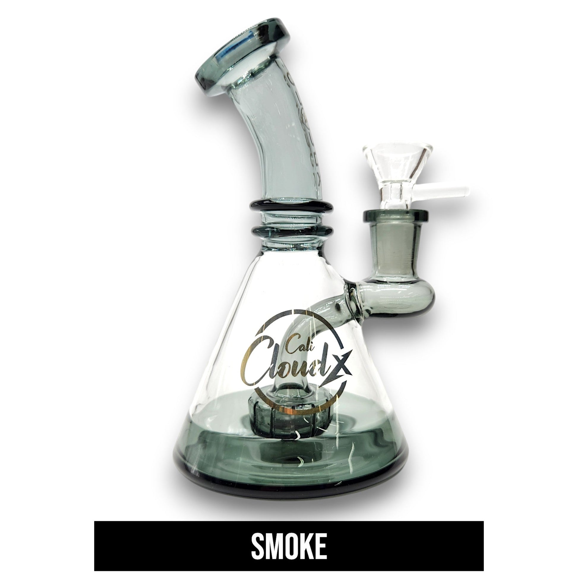 6" Cali CloudX Circ Perc Beaker Bong
