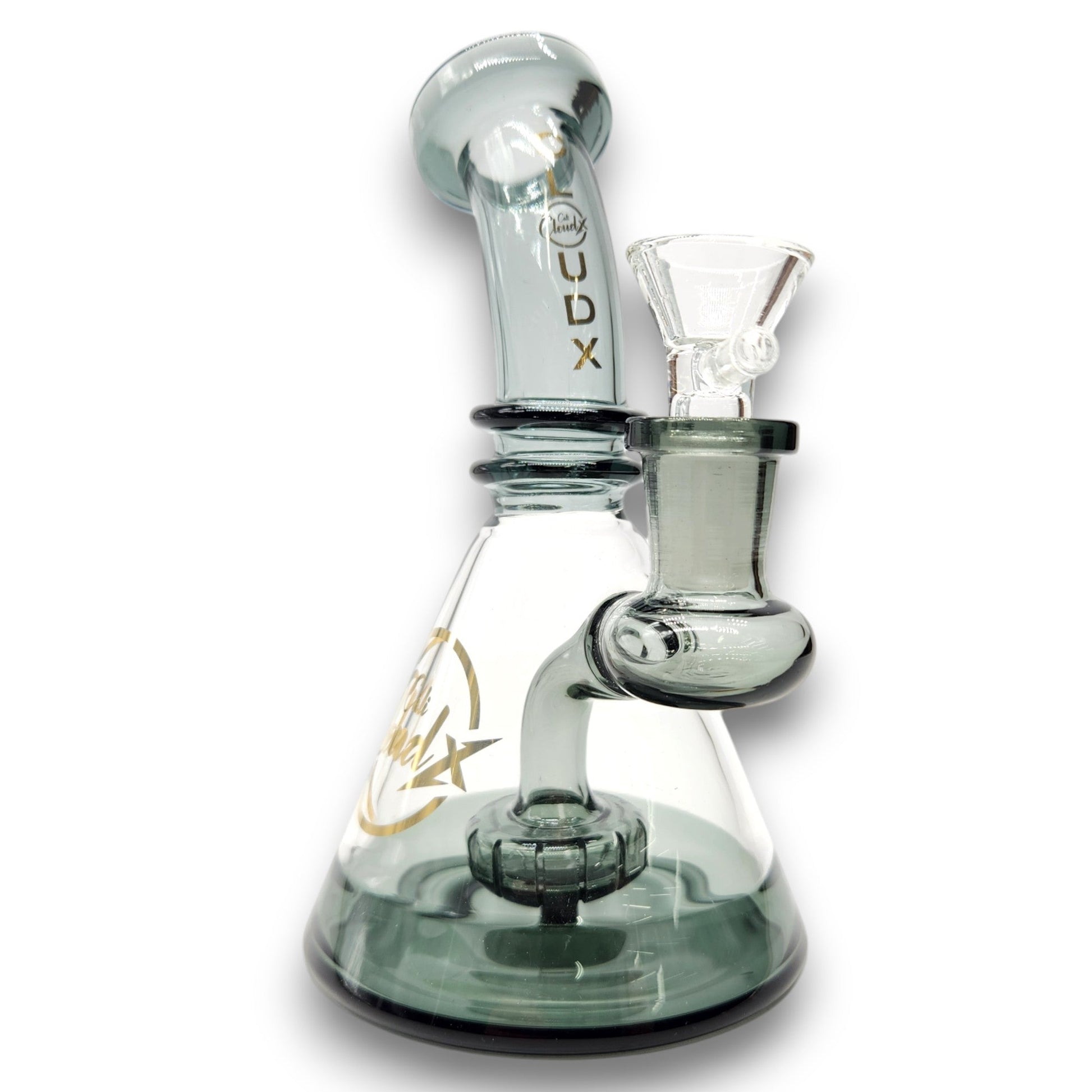 6" Cali CloudX Circ Perc Beaker Bong