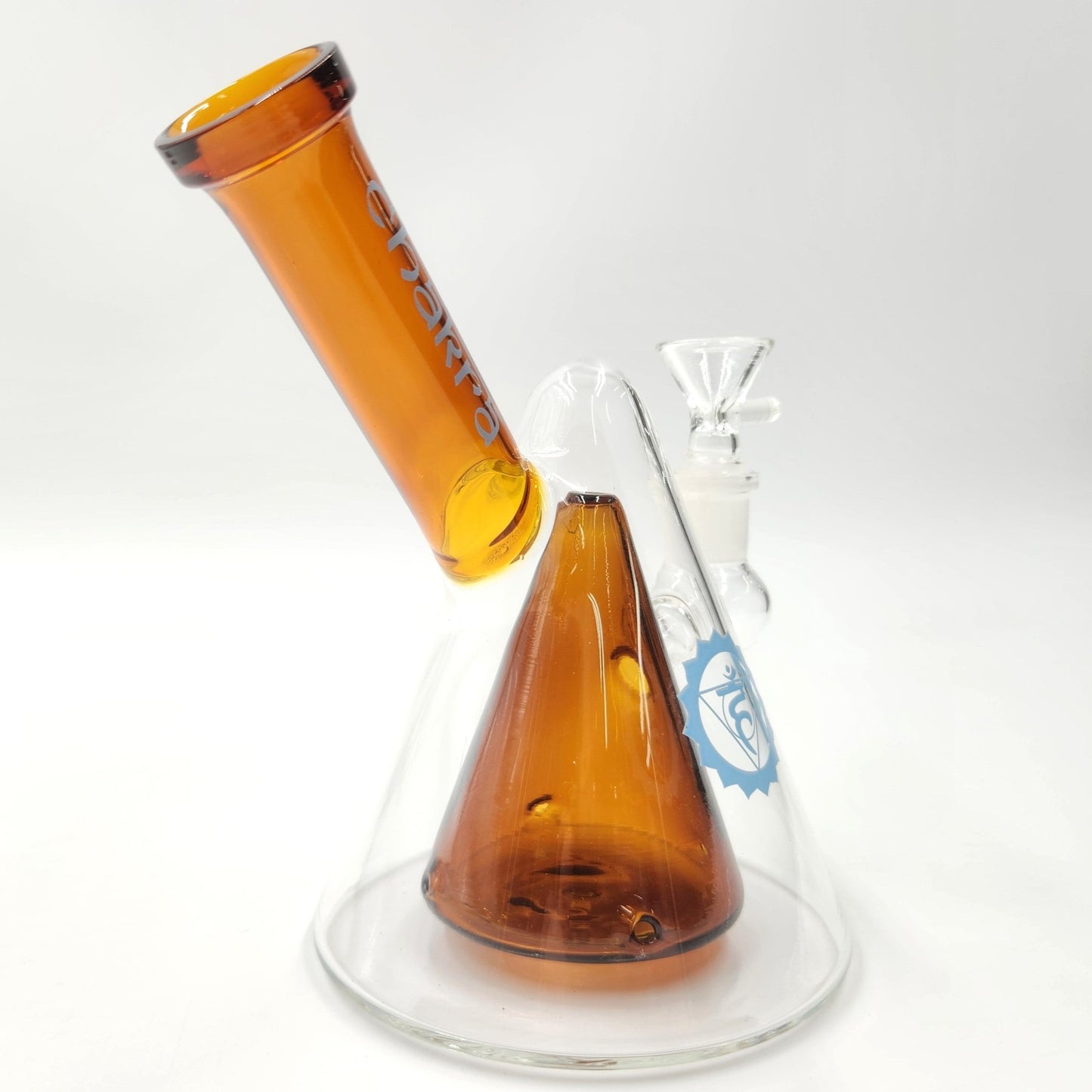 6" Chakra Volcano Percolator Bong