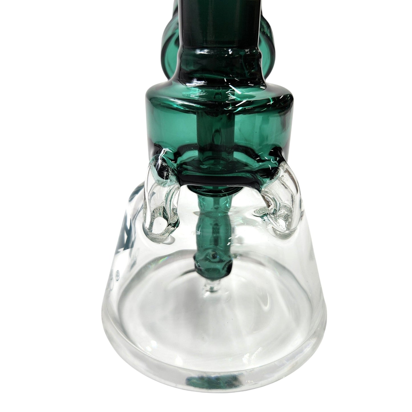 6" Diamond Recycler Bubbler Bong
