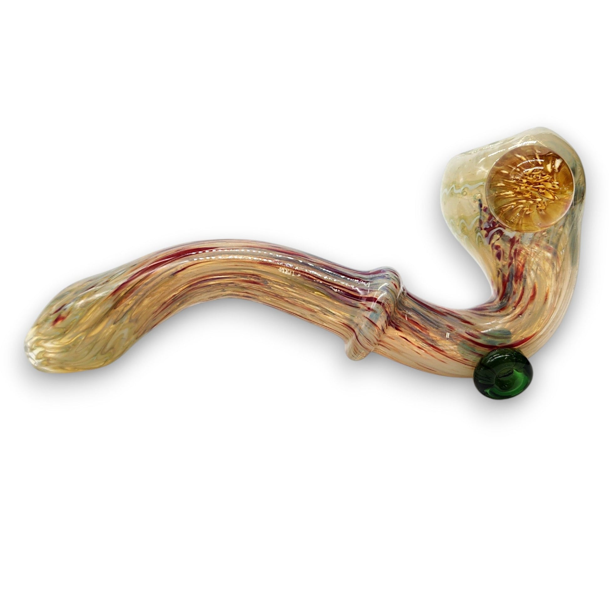 6" Glass Sherlock Hand Bowl Pipe