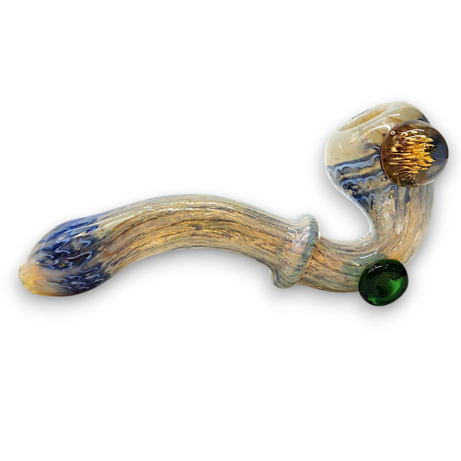 6" Glass Sherlock Hand Bowl Pipe