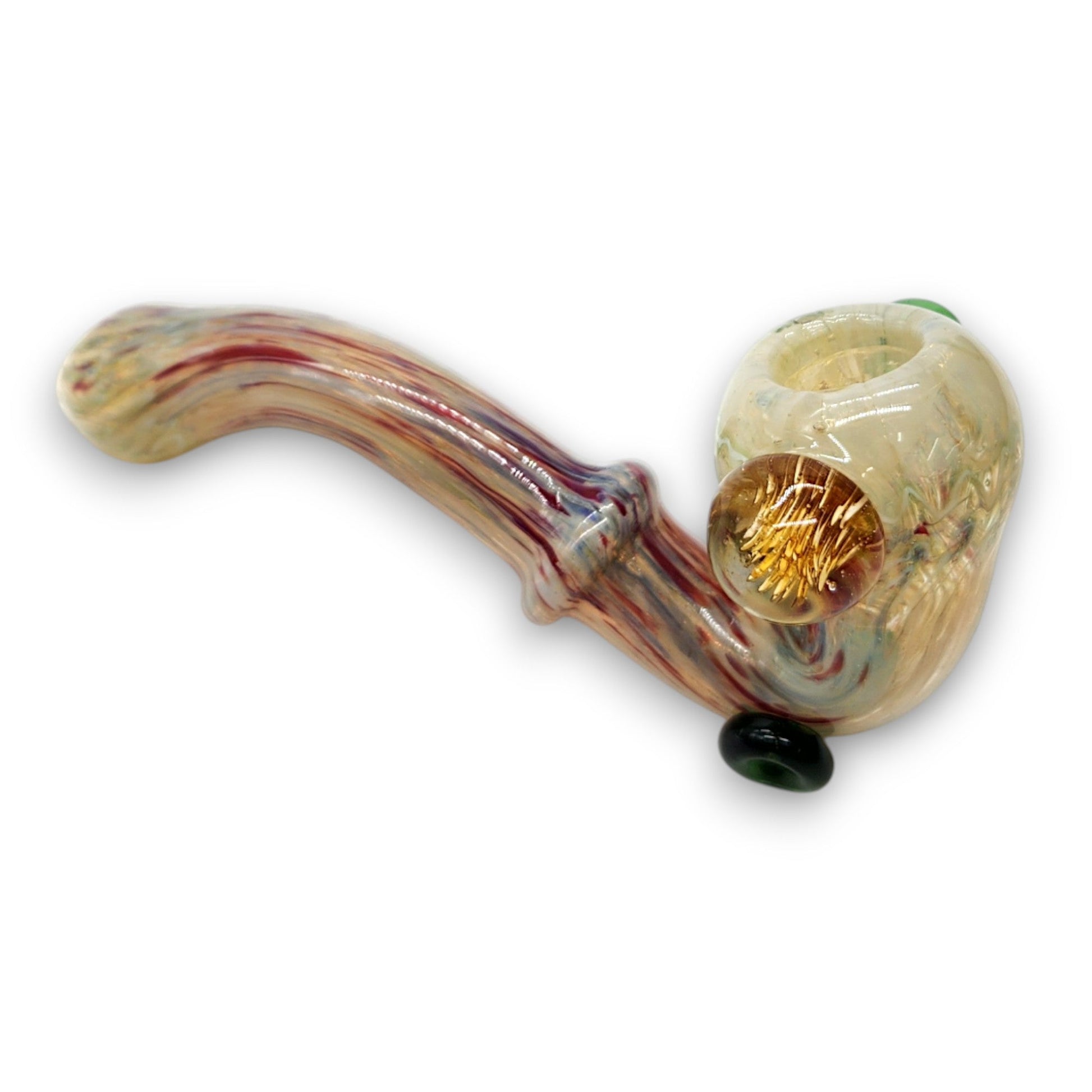 6" Glass Sherlock Hand Bowl Pipe