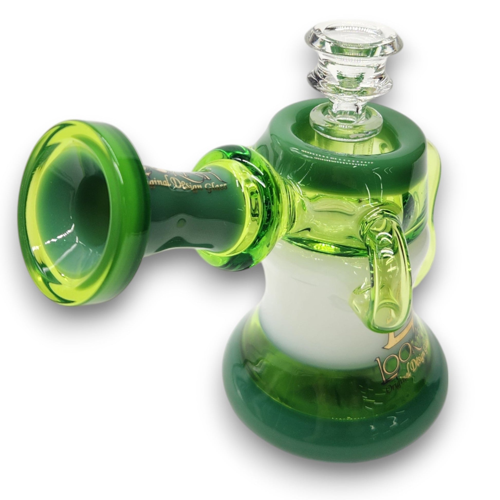 6" Lookah Top Glass Recycler Bong