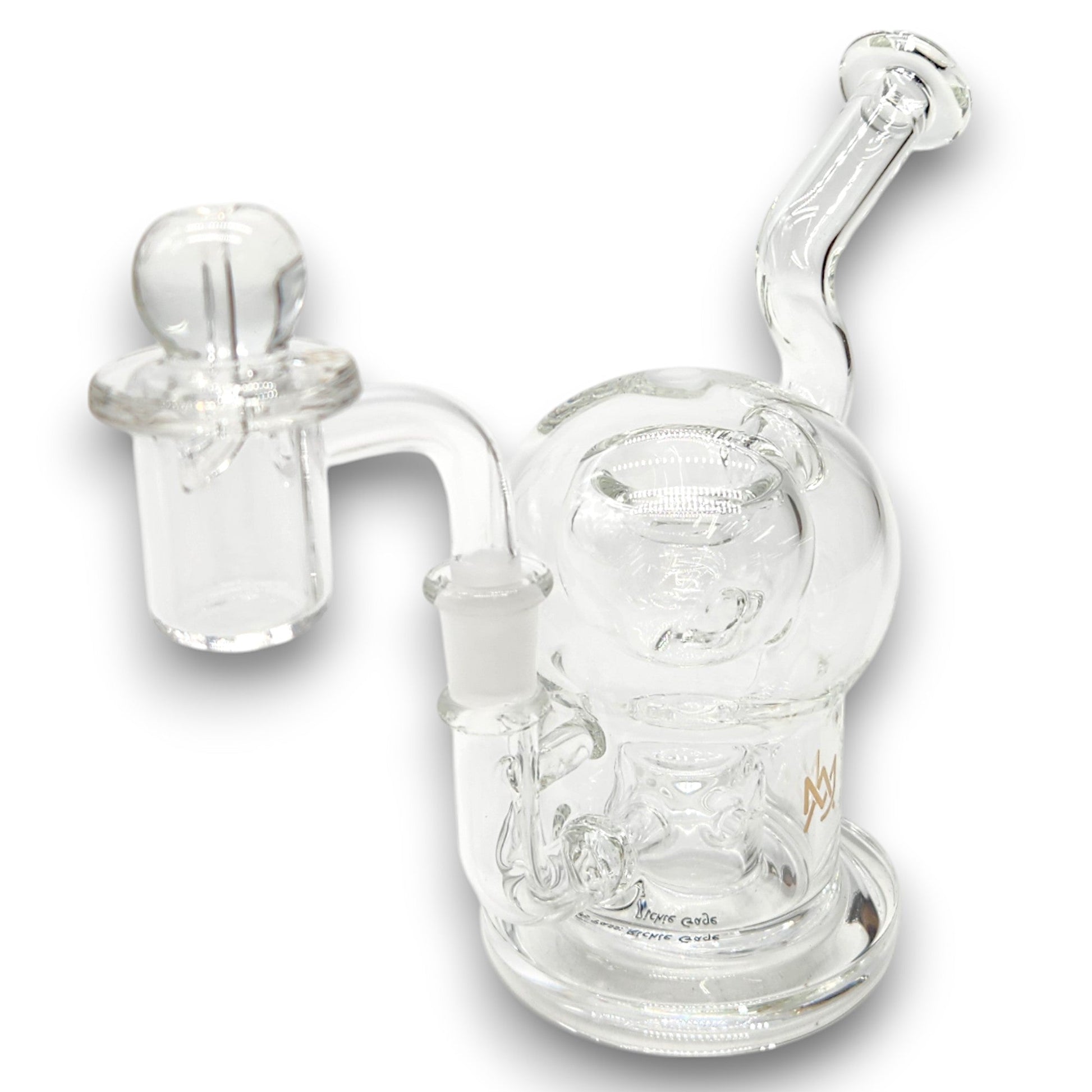 6" MJ Arsenal Plasma Core Mini Rig Bong