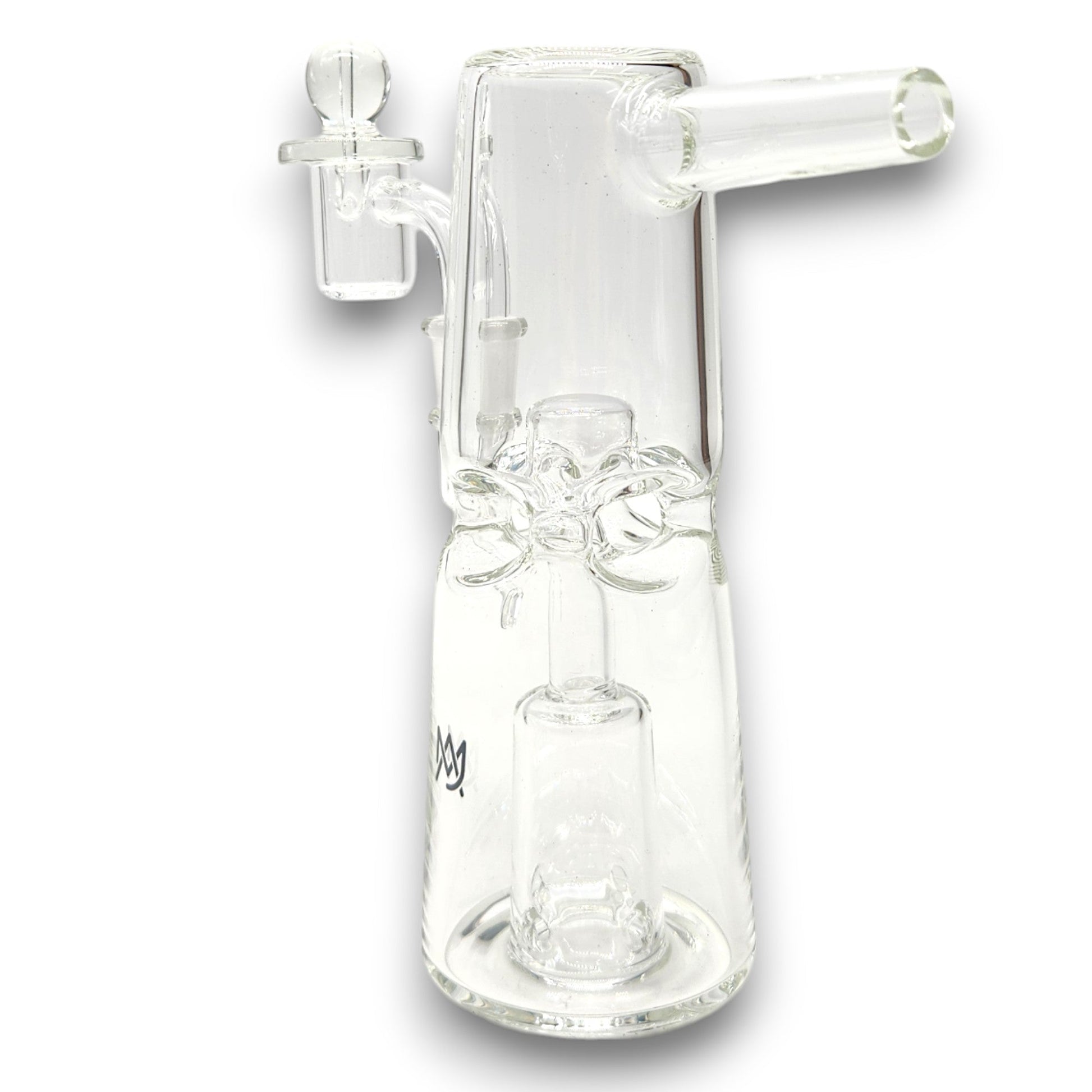 6" MJ Arsenal Turret Core Mini Rig Bong