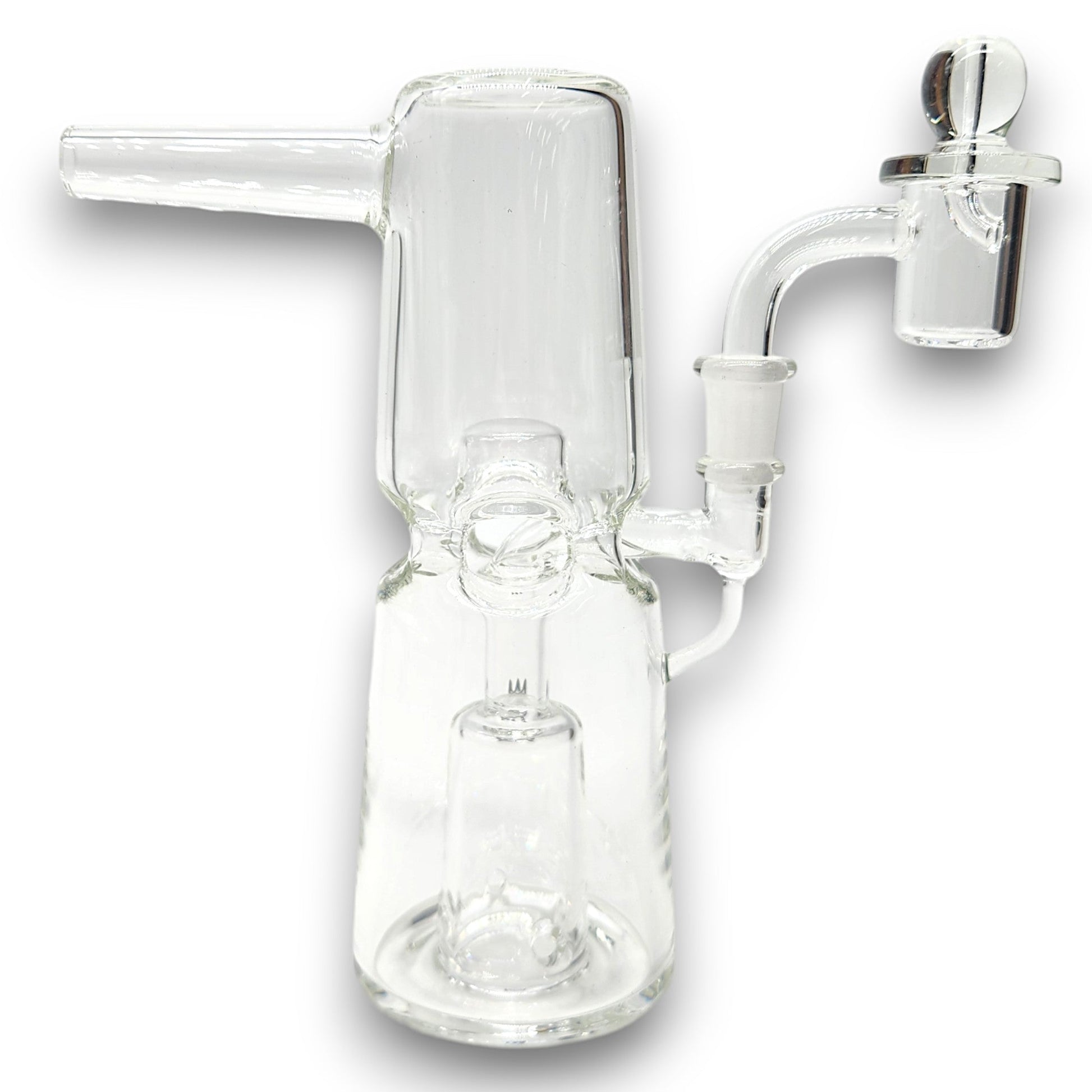 6" MJ Arsenal Turret Core Mini Rig Bong