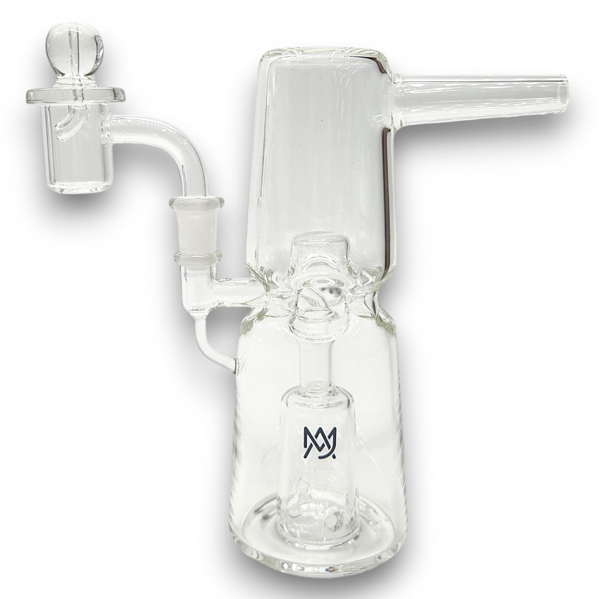 6" MJ Arsenal Turret Core Mini Rig Bong