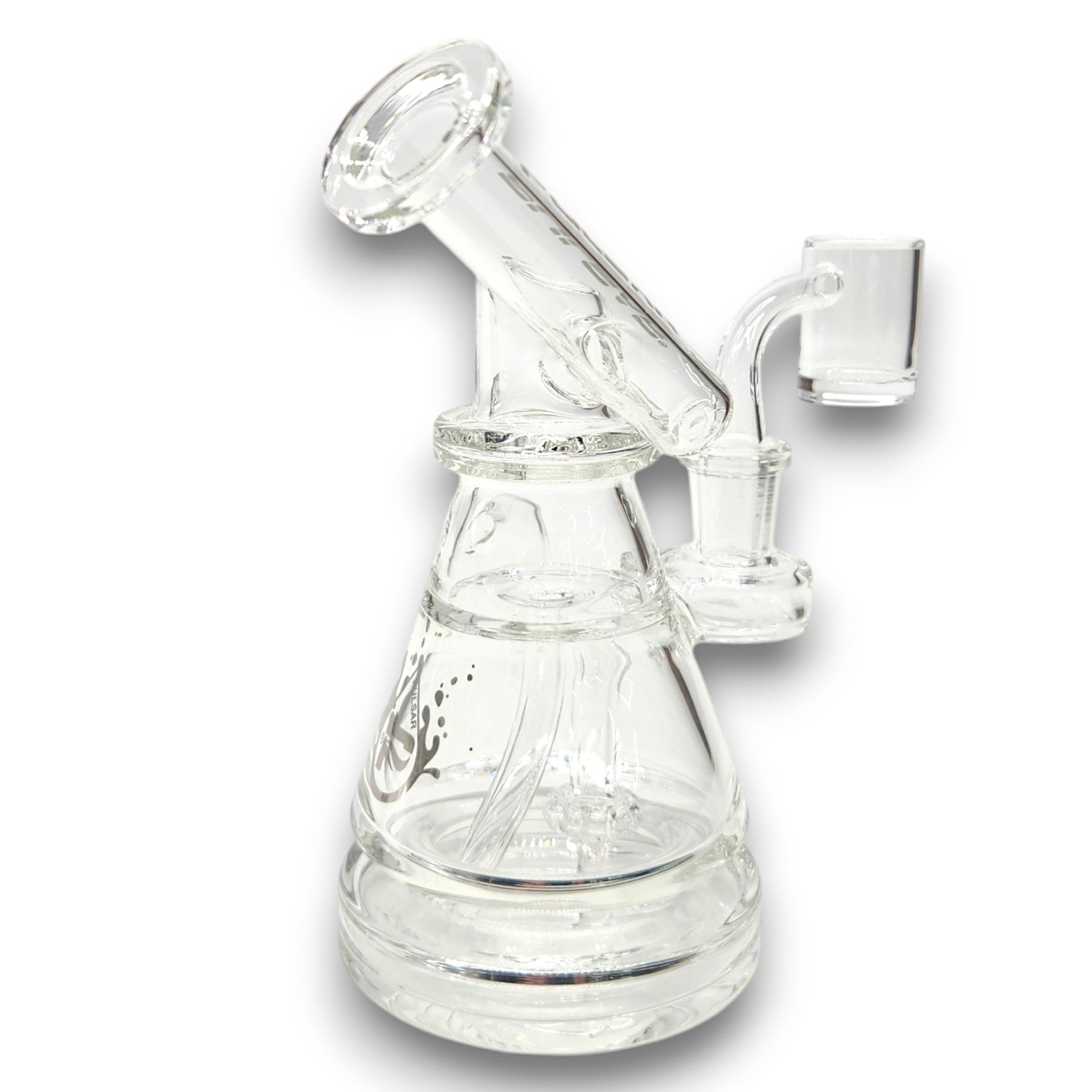 6.5" Pulsar Magic Potion Circ Perc Vortex Recycler Dab Rig Bong