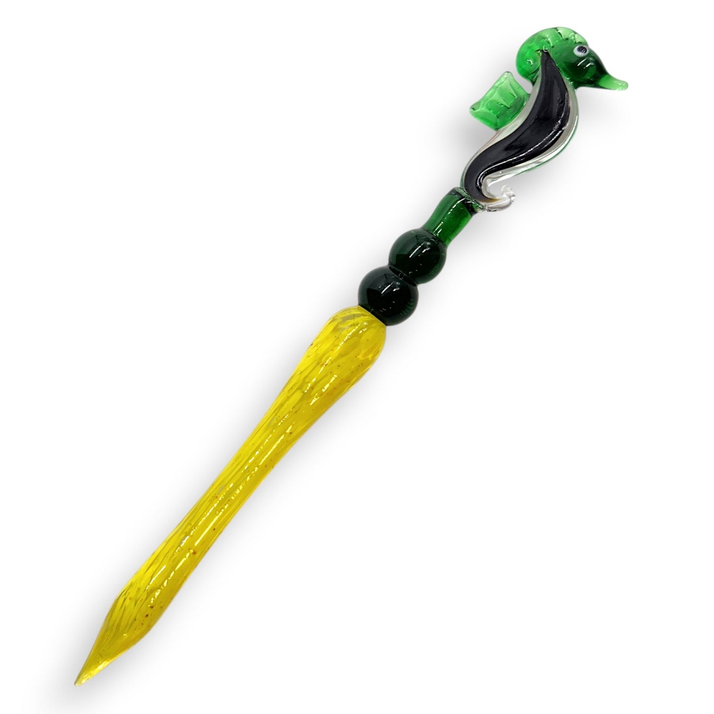 6.5" Seahorse Glass Dab Tool