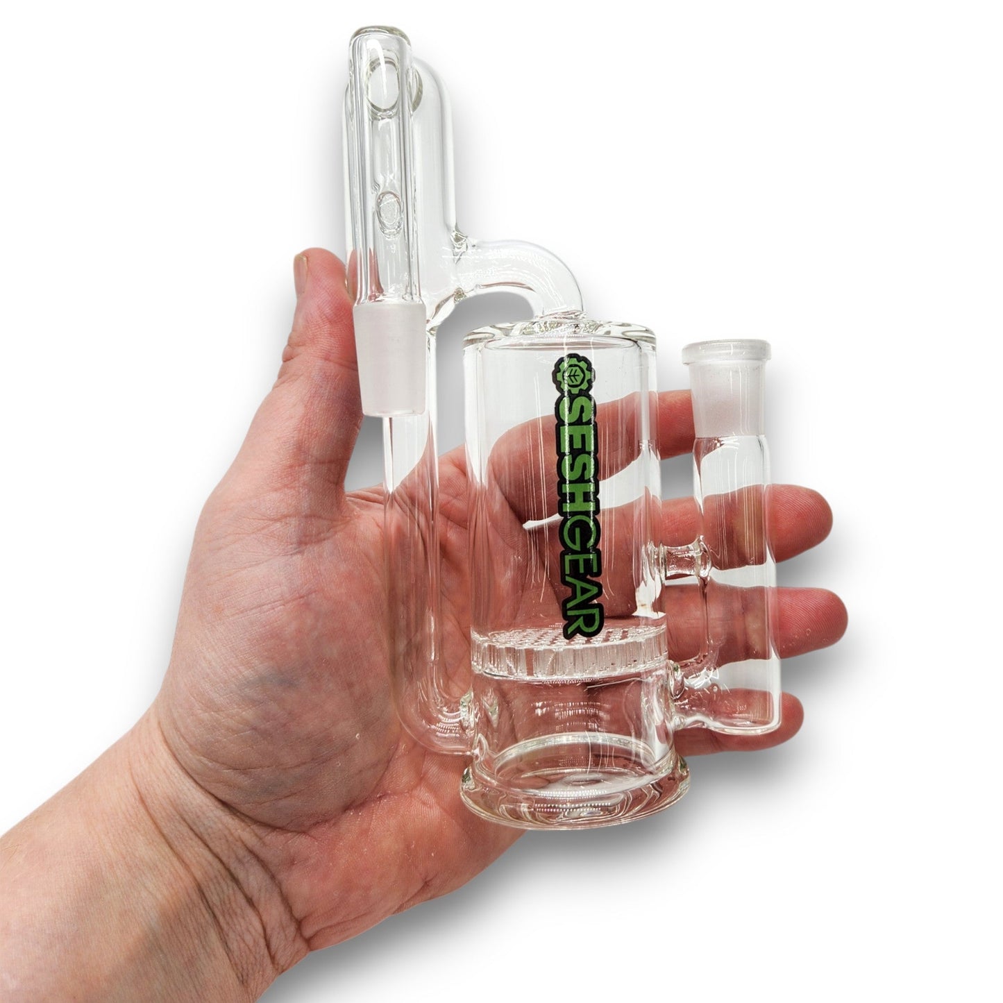 6.5" SeshGear Honeycomb Recycler Ash Catcher