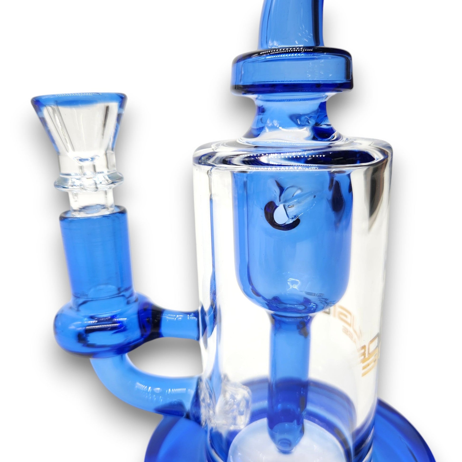 7" Bougie Vortex Chamber Barrel Bong