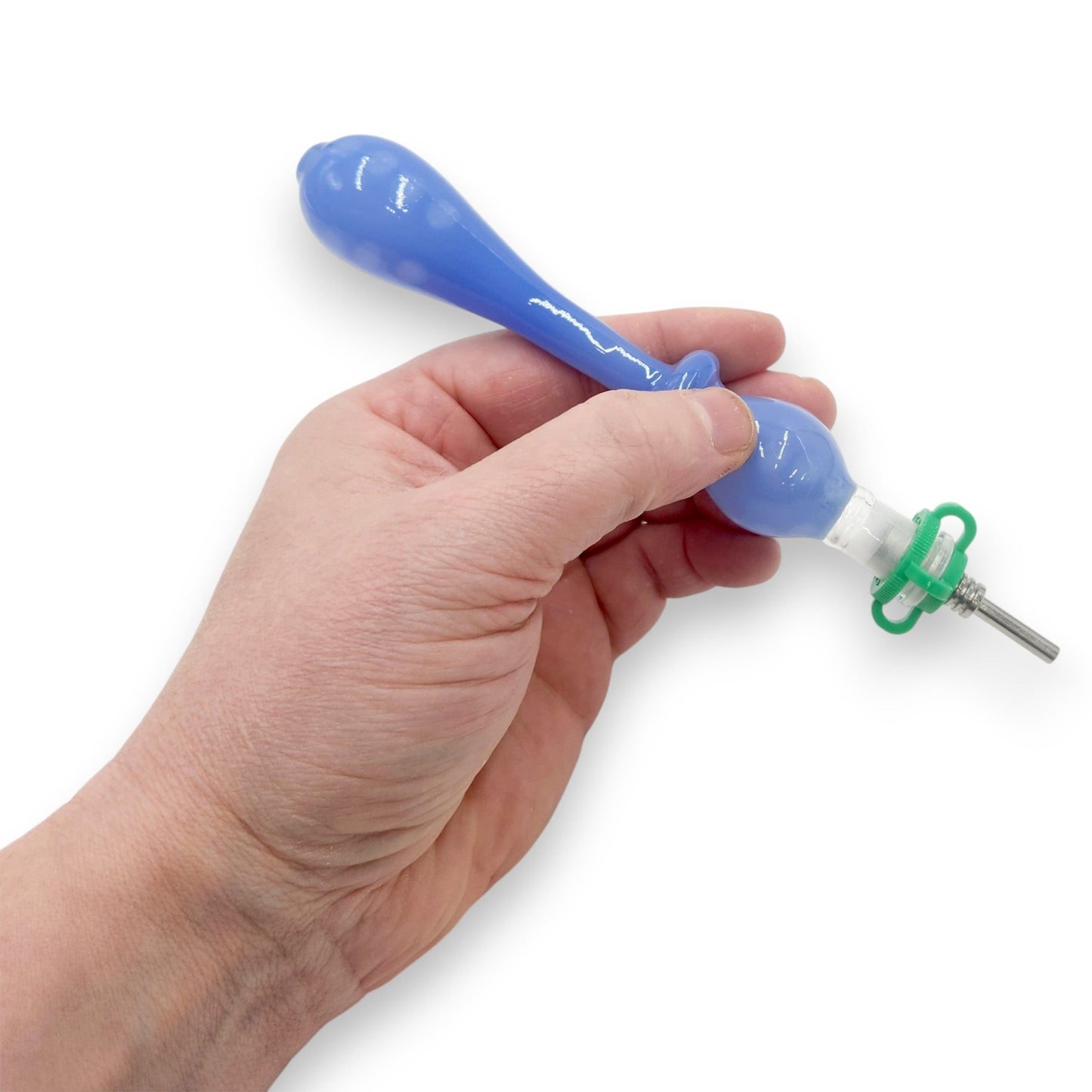 7" Glass Vapor Straw Nectar Collector 10mm Titanium Tip