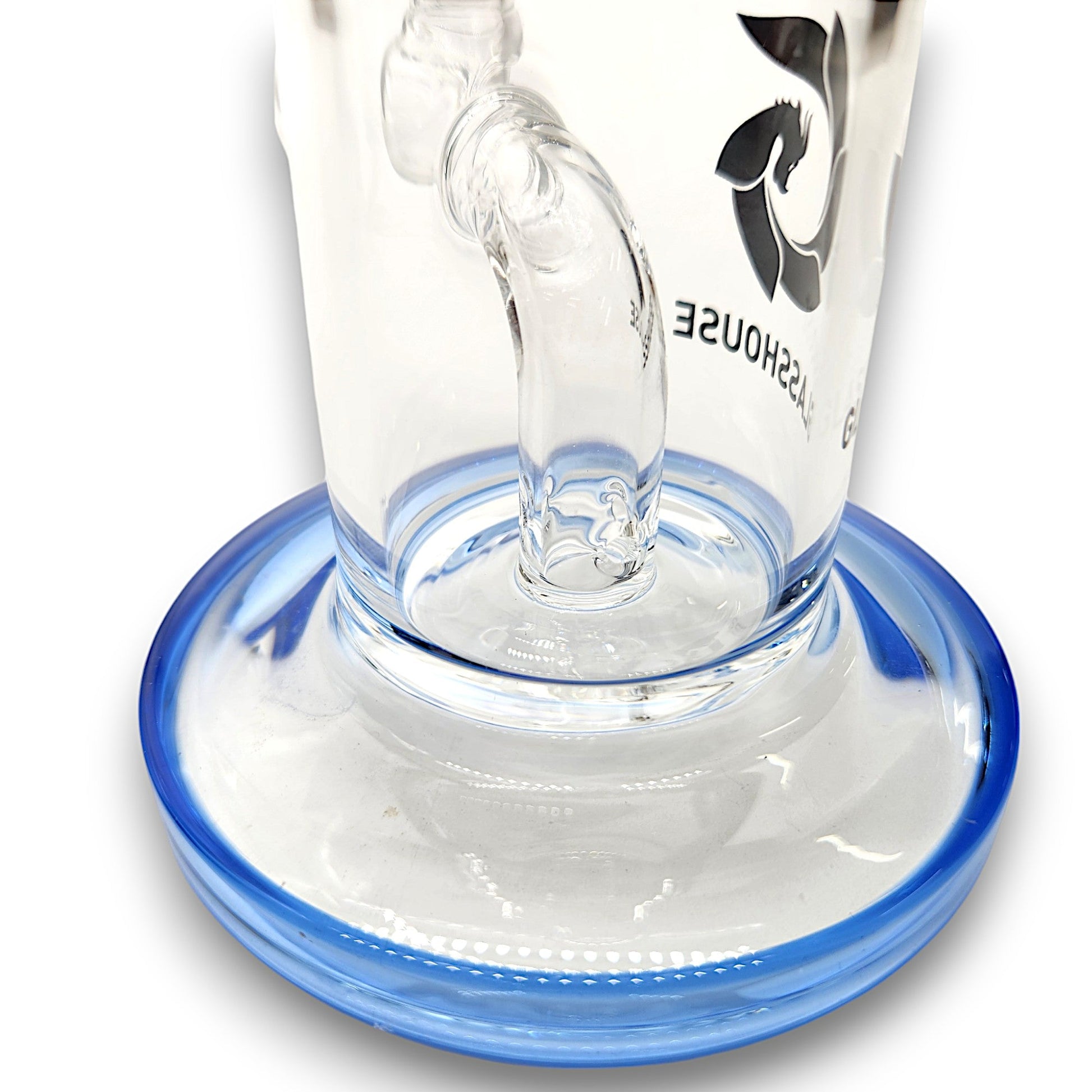 7" Glasshouse Banger Hanger Series - 43 Hole Perc Bong