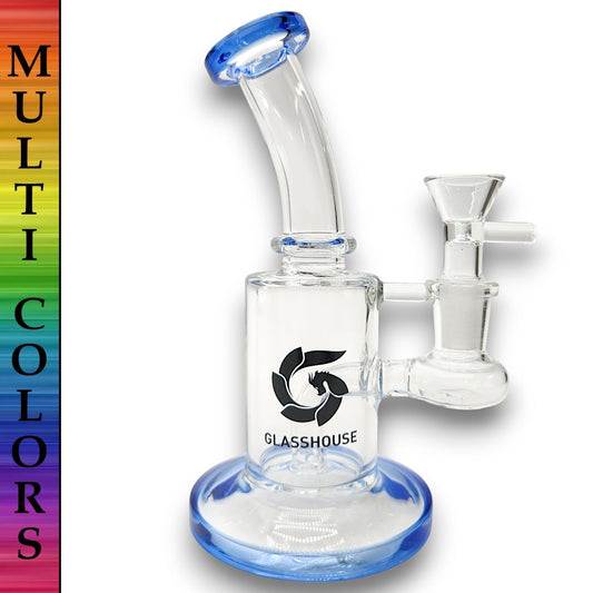 7" Glasshouse Banger Hanger Series - 43 Hole Perc Bong