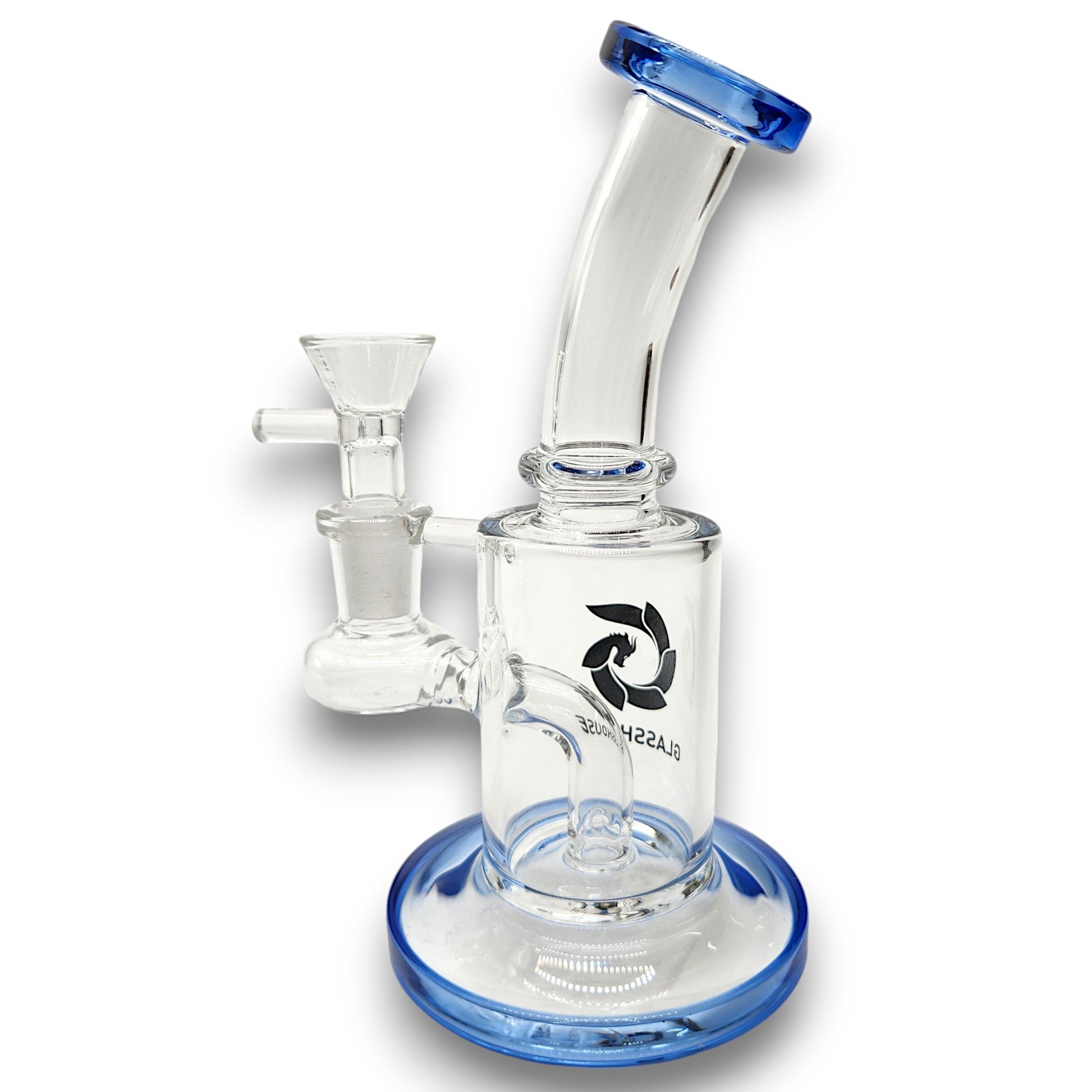 7" Glasshouse Banger Hanger Series - 43 Hole Perc Bong