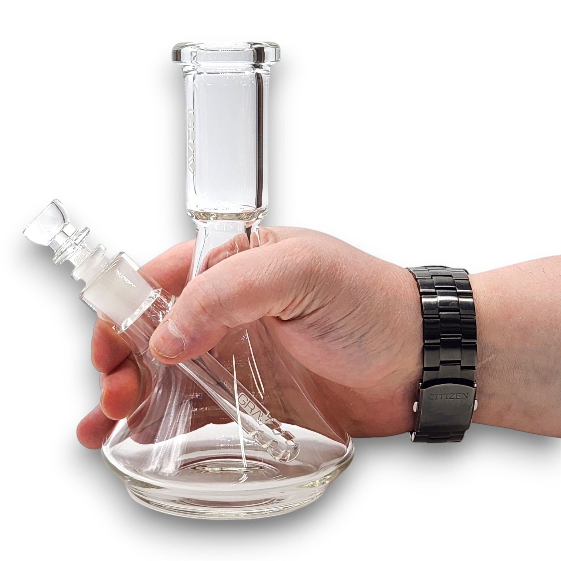 7" GRAV Small Deco Beaker Bong